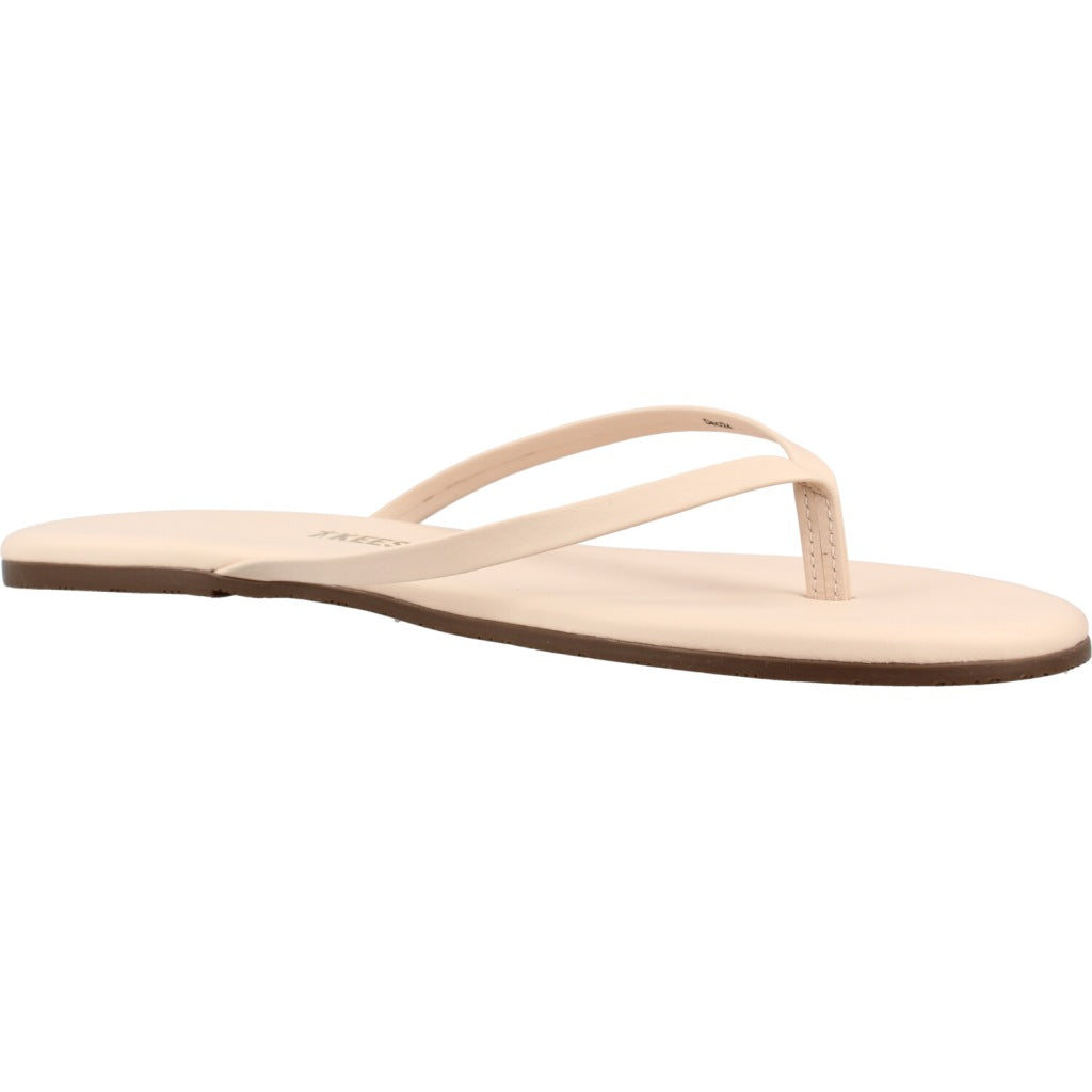 TKEES  SANDALIA PLANA  en color NUDE  (5)