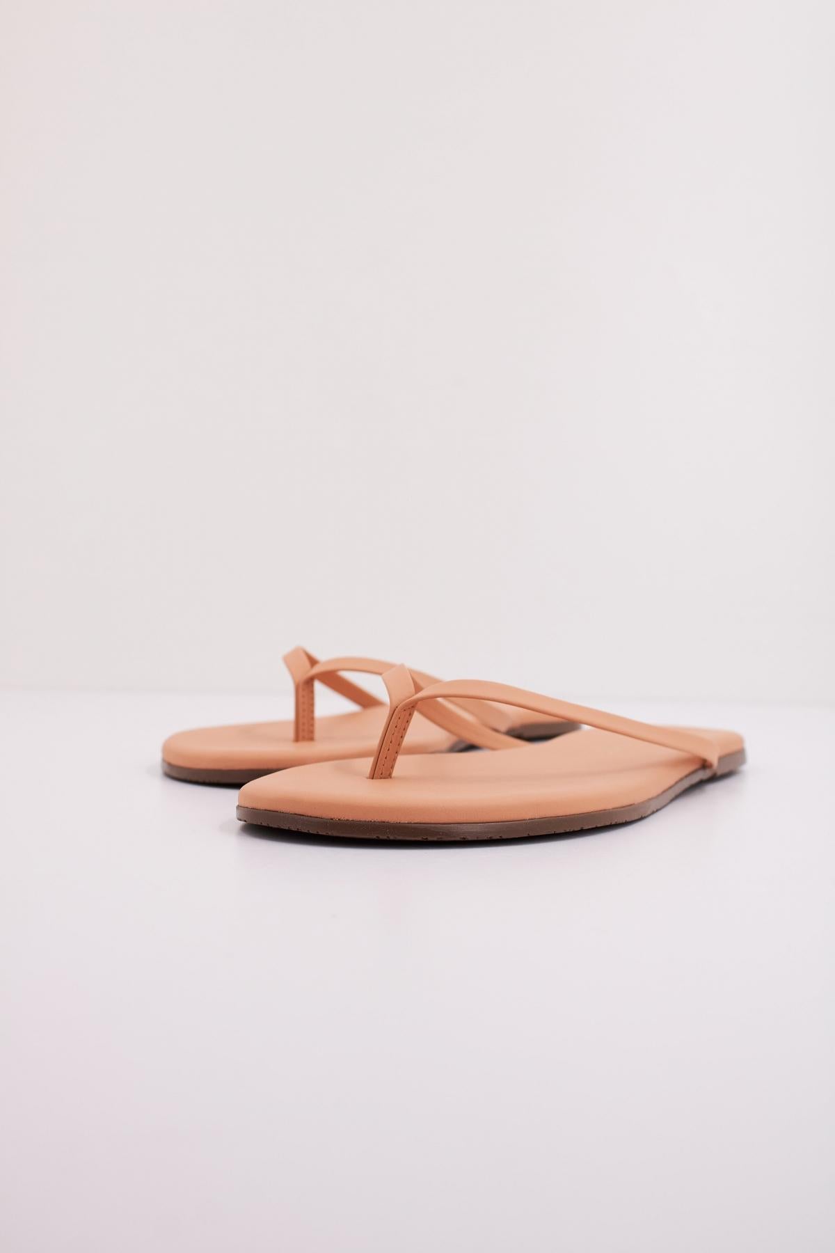 TKEES  SANDALIA PLANA  en color NUDE  (2)