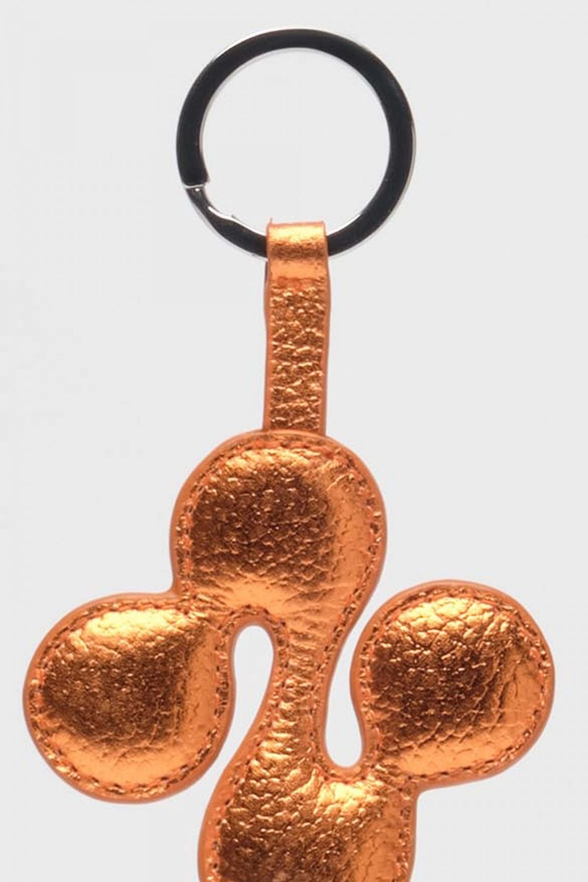 NUNOO SMALL LOGO KEYRING en color NARANJA  (2)