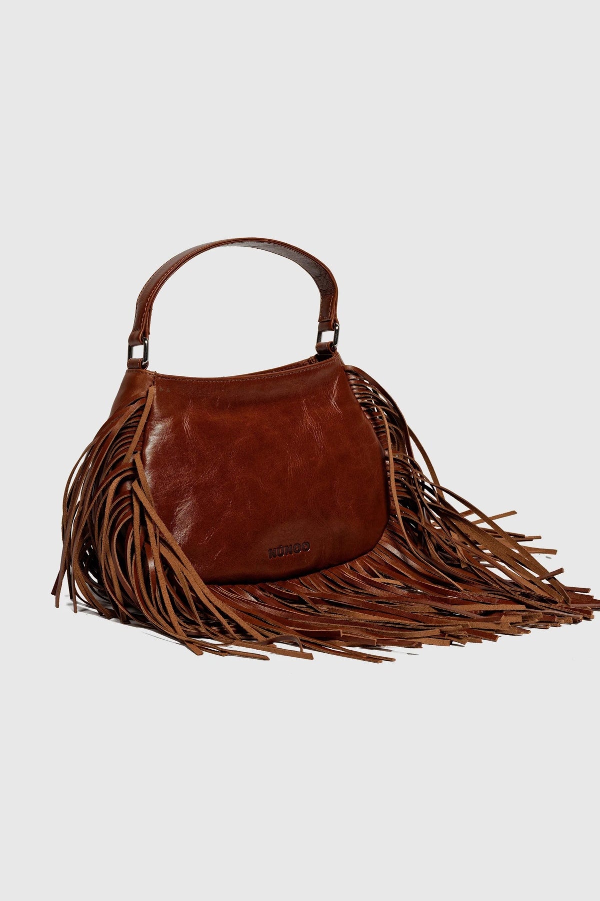 NUNOO BETTY FRINGE RIVER en color MARRON  (3)