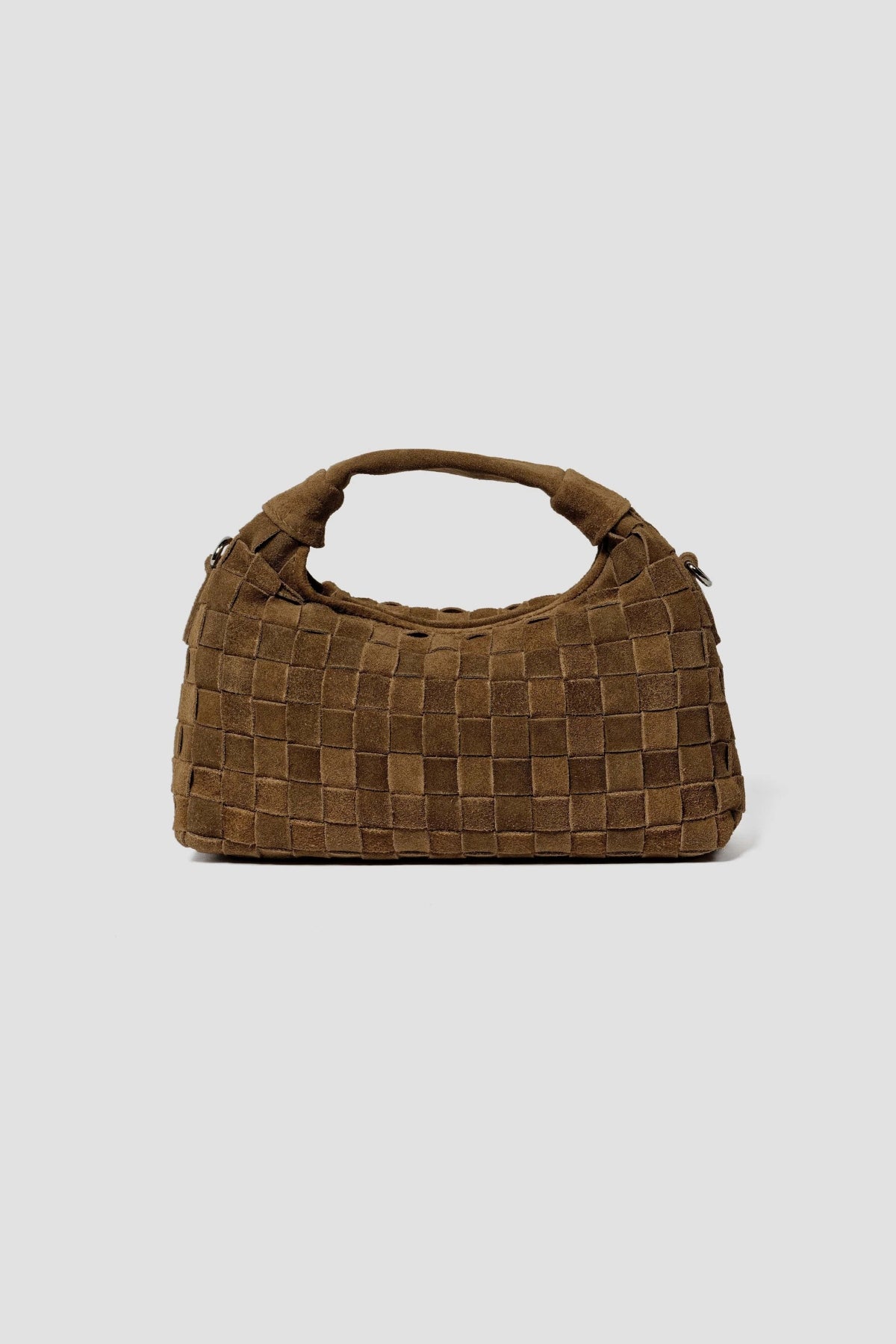 NUNOO MINI DANDY BRAIDED SUEDE en color VERDE  (2)