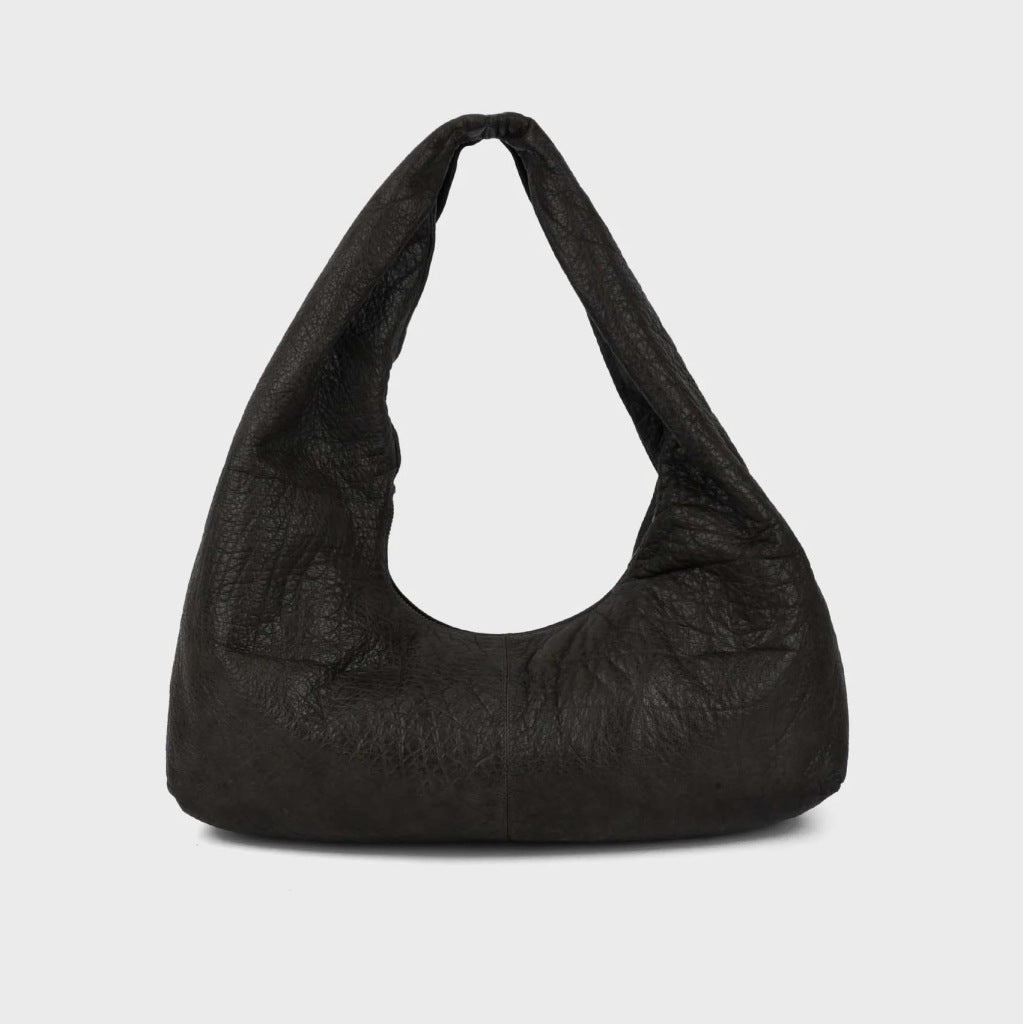 NUNOO  SMALL ALMA RIVET WASHED  en color MARRON  (5)