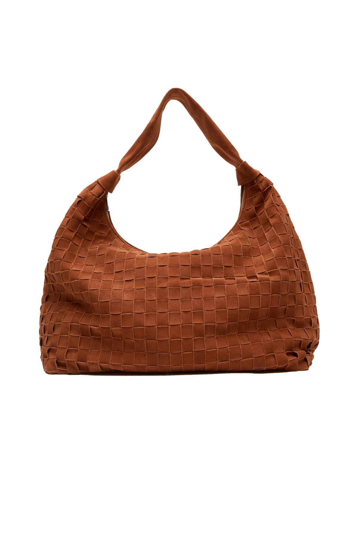 NUNOO NB MAXI DANDY BRAIDED SUEDE en color MARRON  (1)
