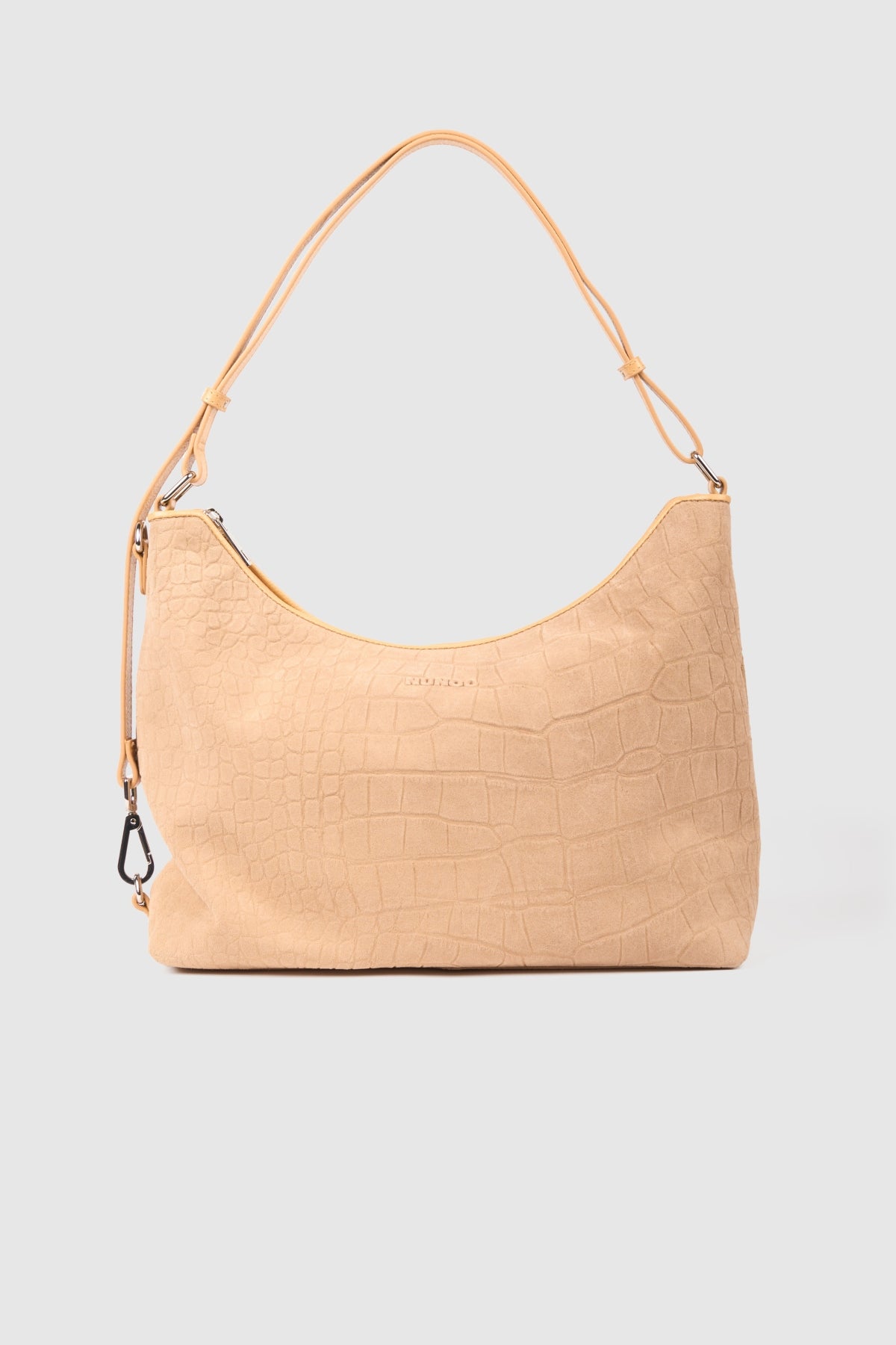 NUNOO NB SMALL ALMA DRAPED SOFT en color MARRON CLARO  (1)