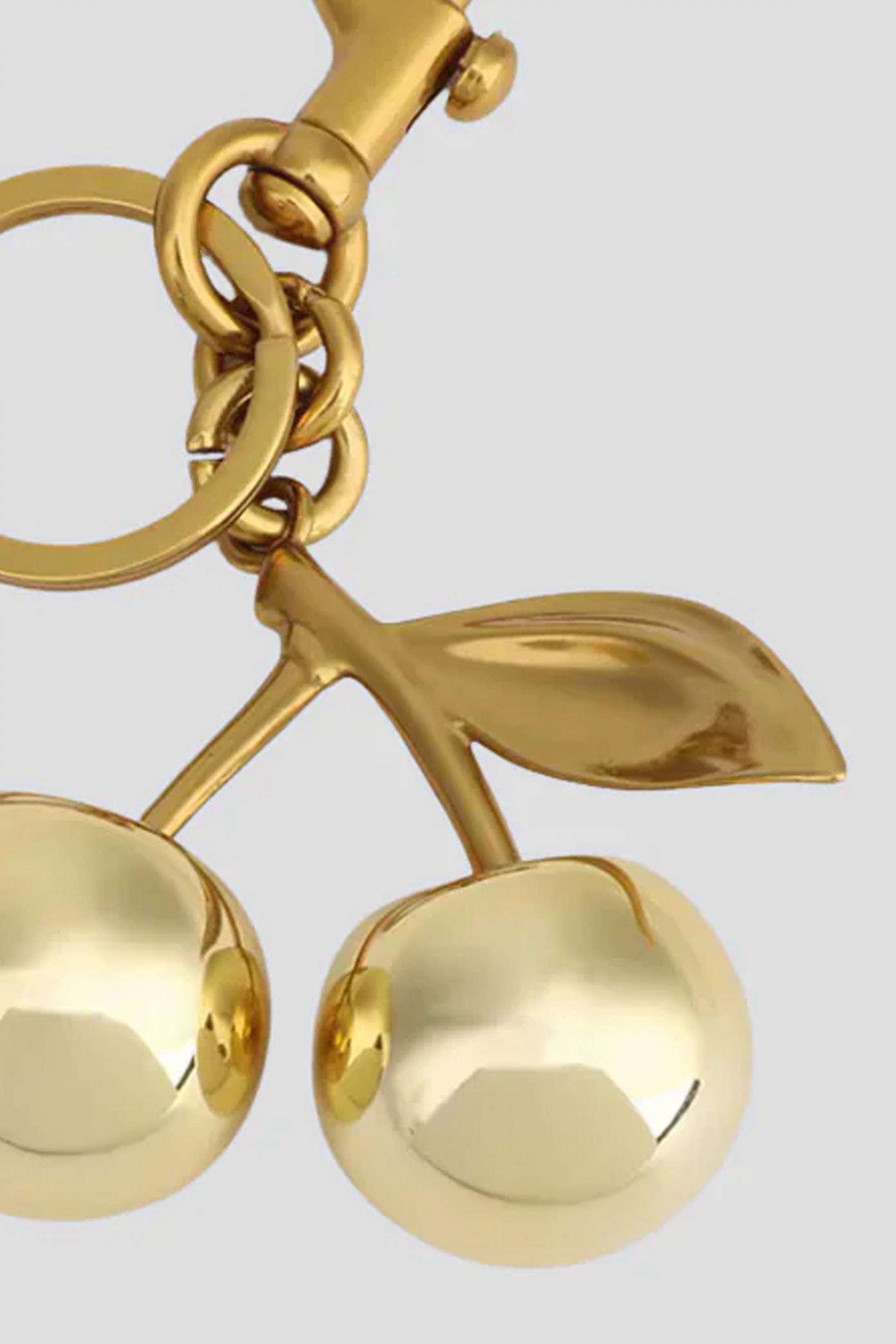 STICKY BESTIE CHERRY CHARM  en color ORO  (2)