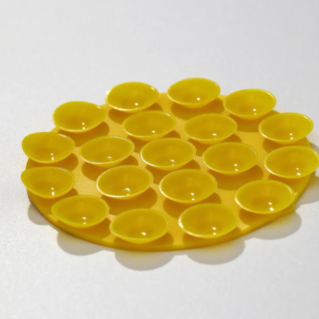 STICKY BESTIE THE ROUNDIE en color AMARILLO  (6)