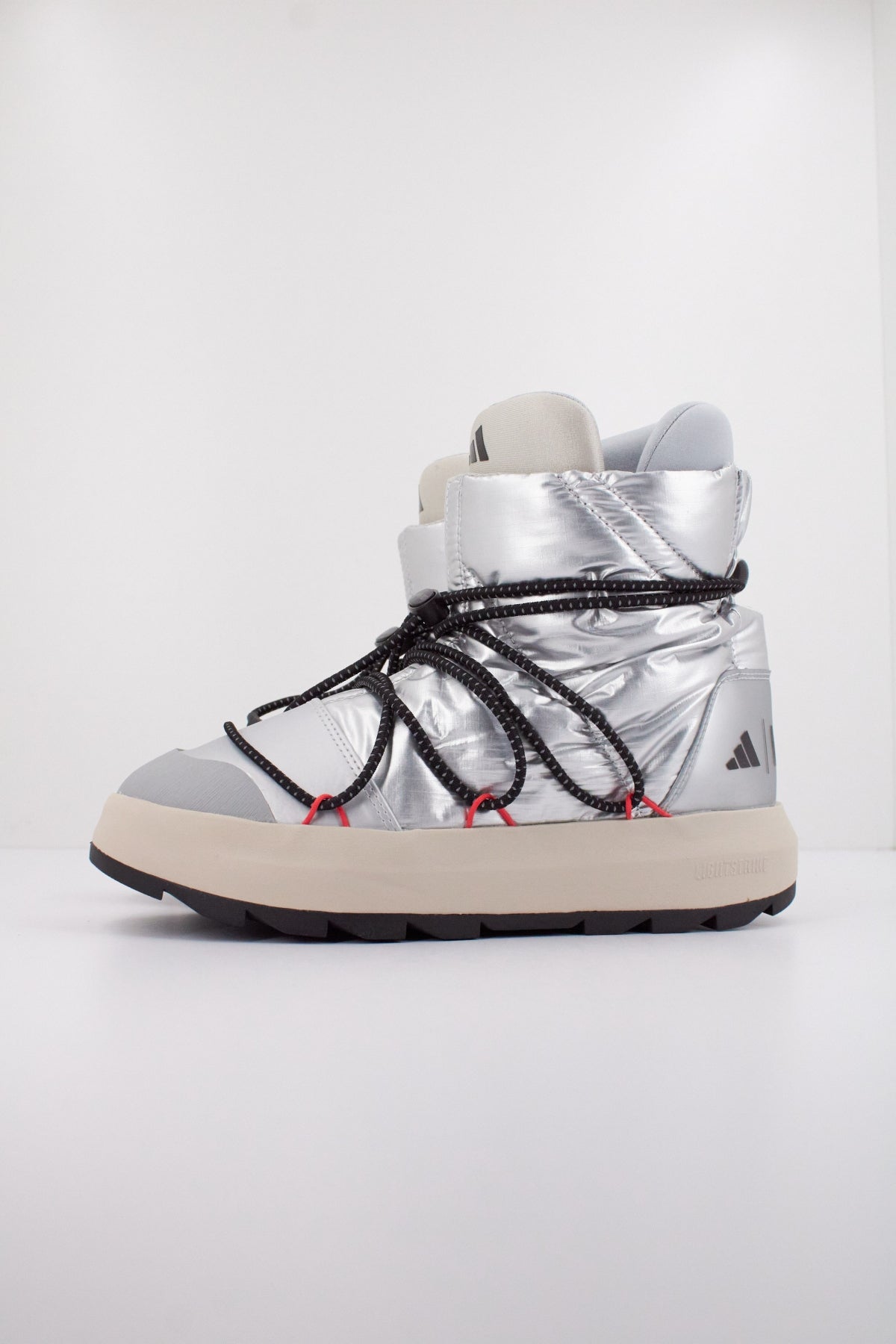 ADIDAS X MOONBOOT A en color PLATA  (1)