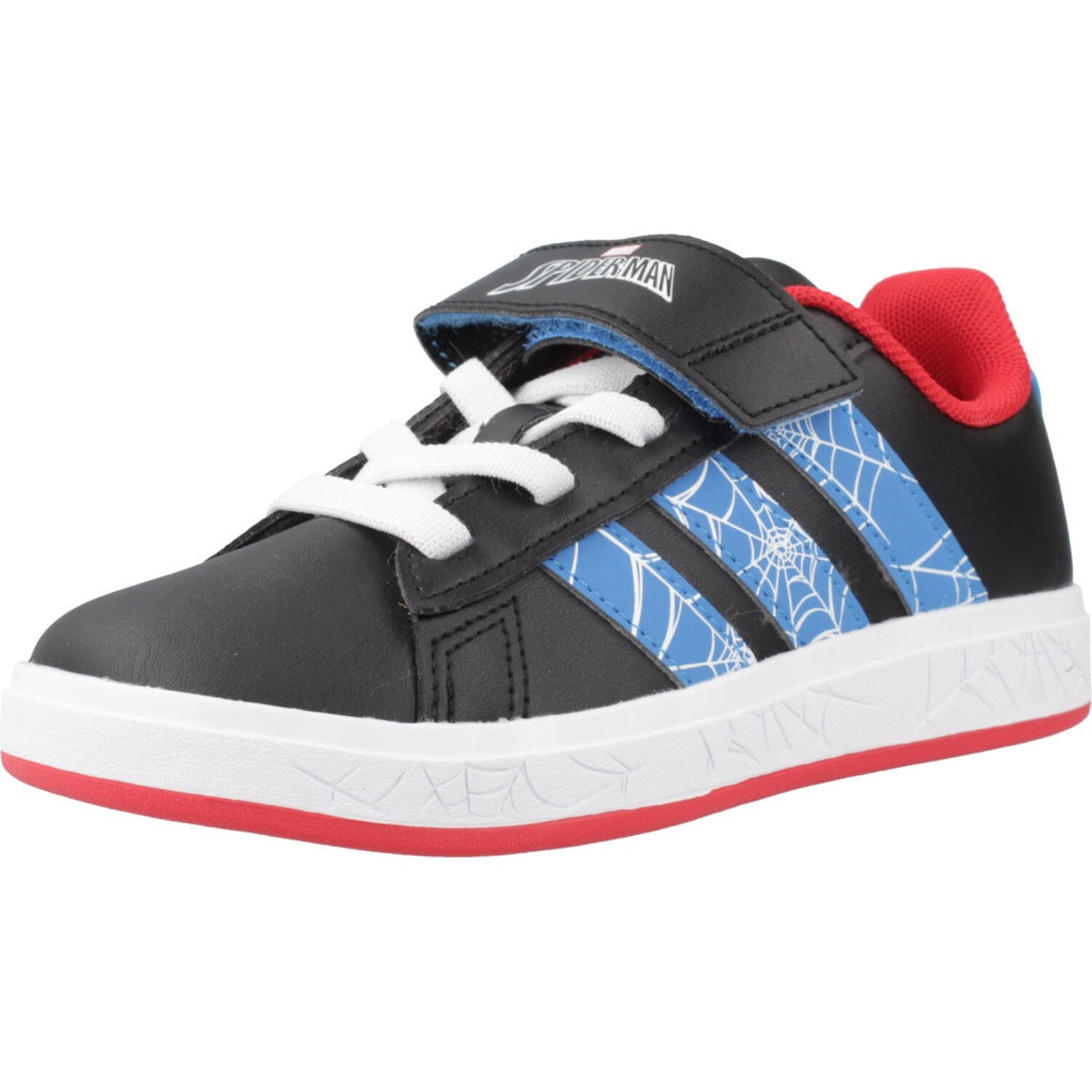 ADIDAS GRAND COURT SPIDER en color NEGRO  (1)