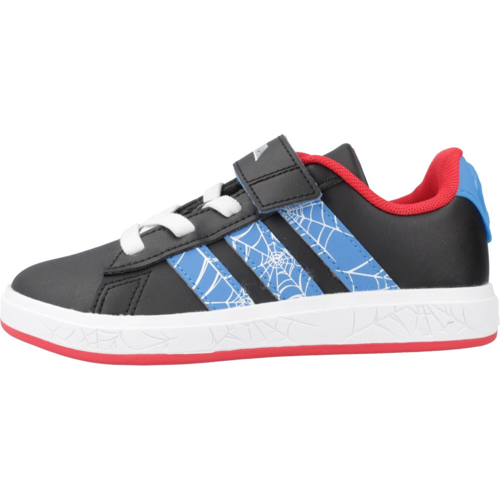 ADIDAS GRAND COURT SPIDER en color NEGRO  (2)