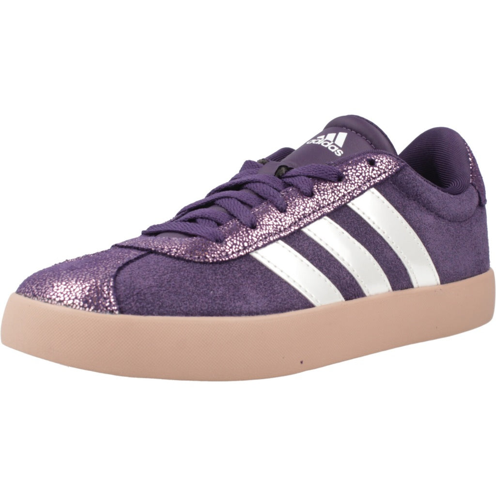 ADIDAS VL COURT . K en color VIOLETA  (1)
