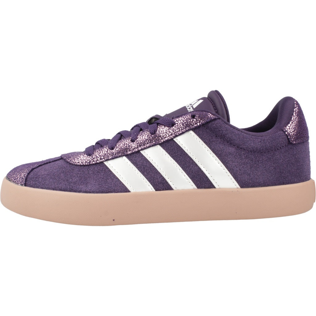 ADIDAS VL COURT . K en color VIOLETA  (2)