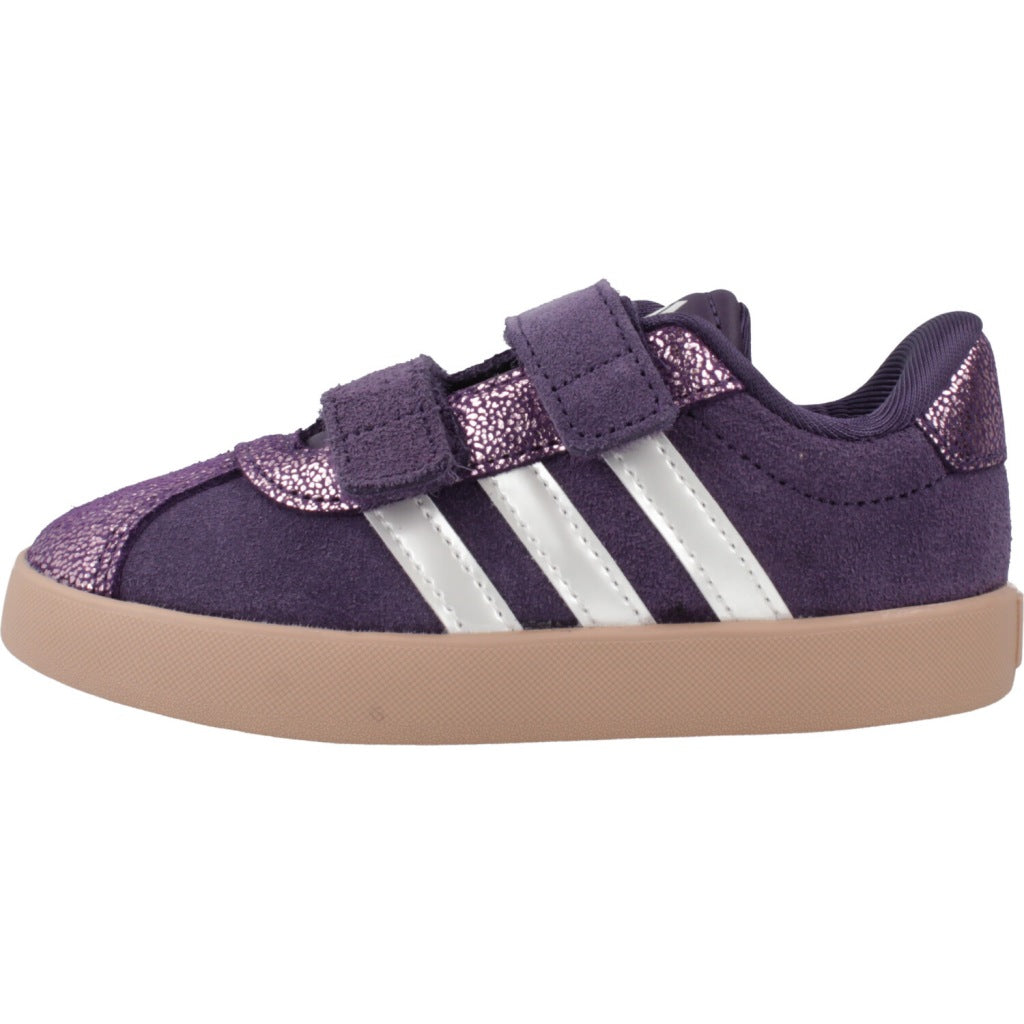 ADIDAS VL COURT . CF I en color VIOLETA  (2)