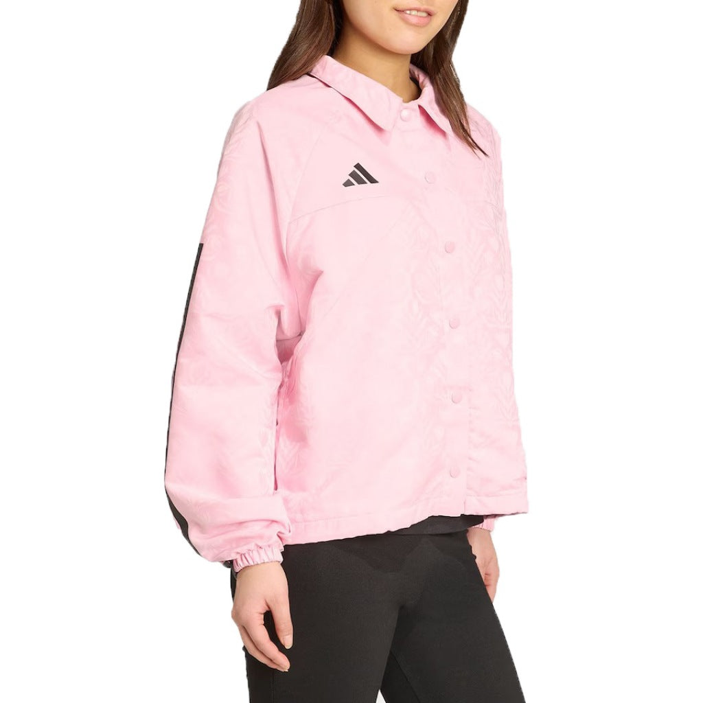 ADIDAS W TIRO Q JKT en color ROSA  (4)