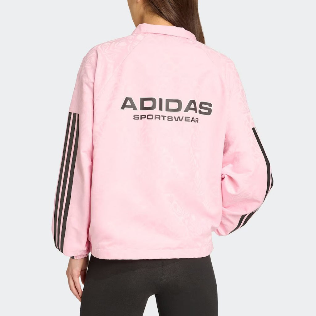 ADIDAS W TIRO Q JKT en color ROSA  (6)