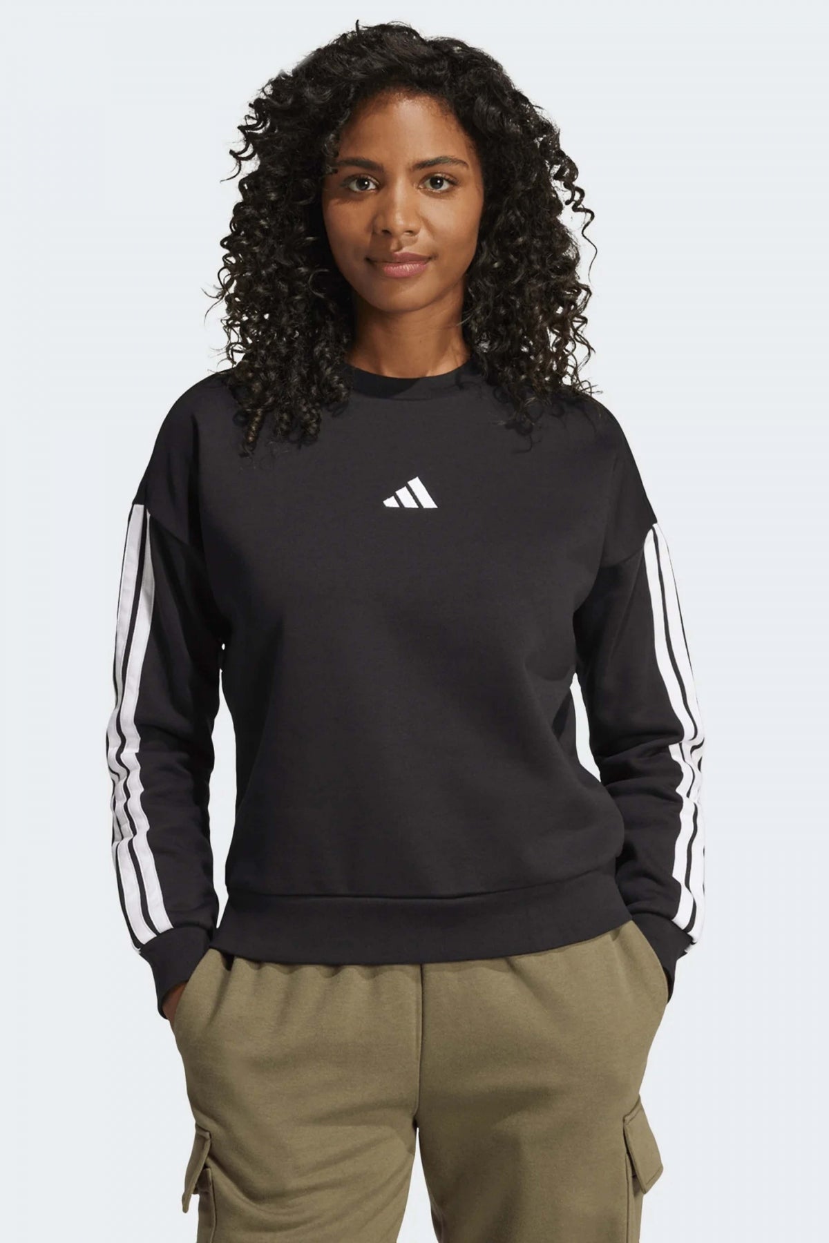 ADIDAS W S FL SWT en color NEGRO  (1)