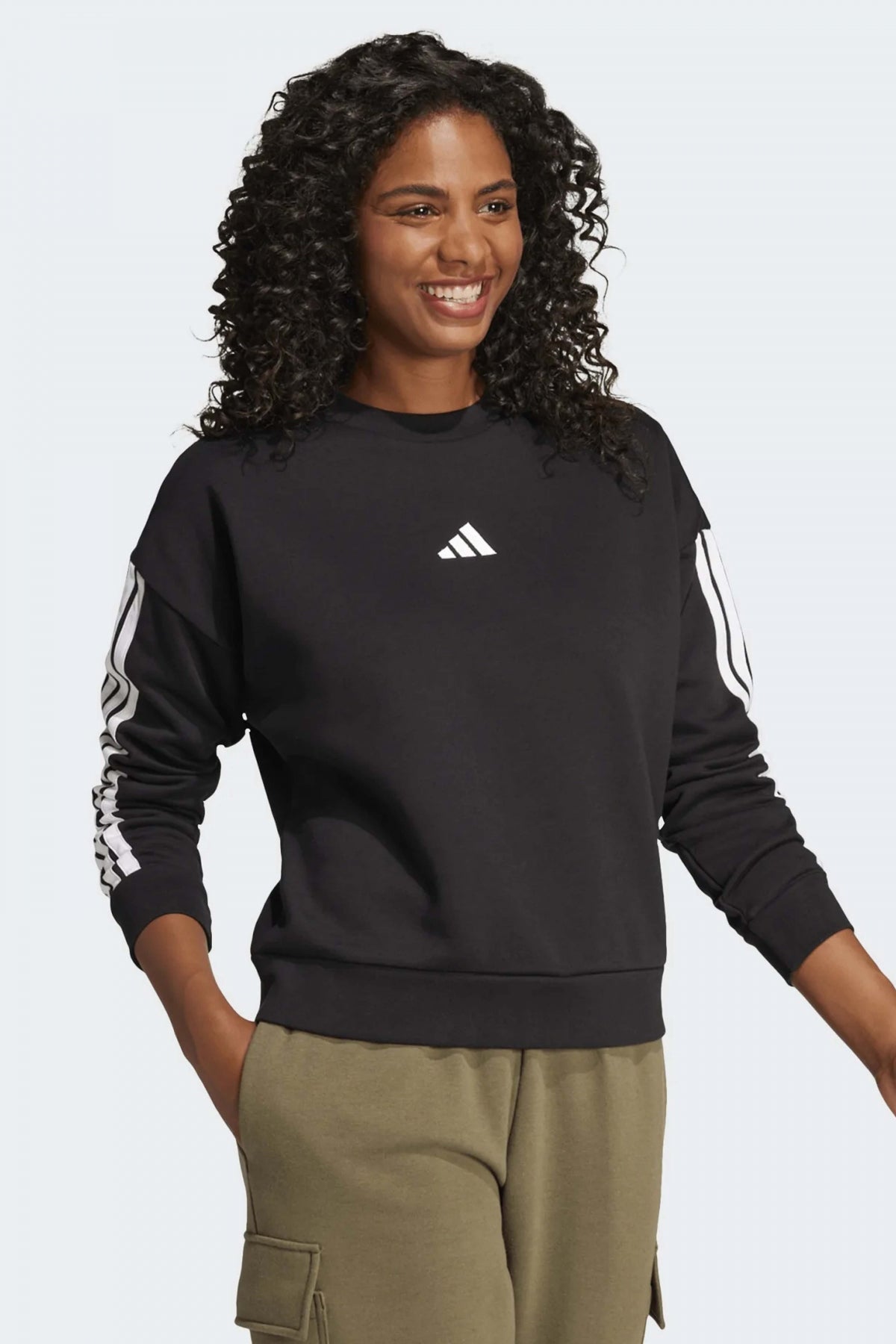 ADIDAS W S FL SWT en color NEGRO  (4)
