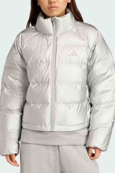 ADIDAS W HOLIDAY D JKT en color PLATA  (1)