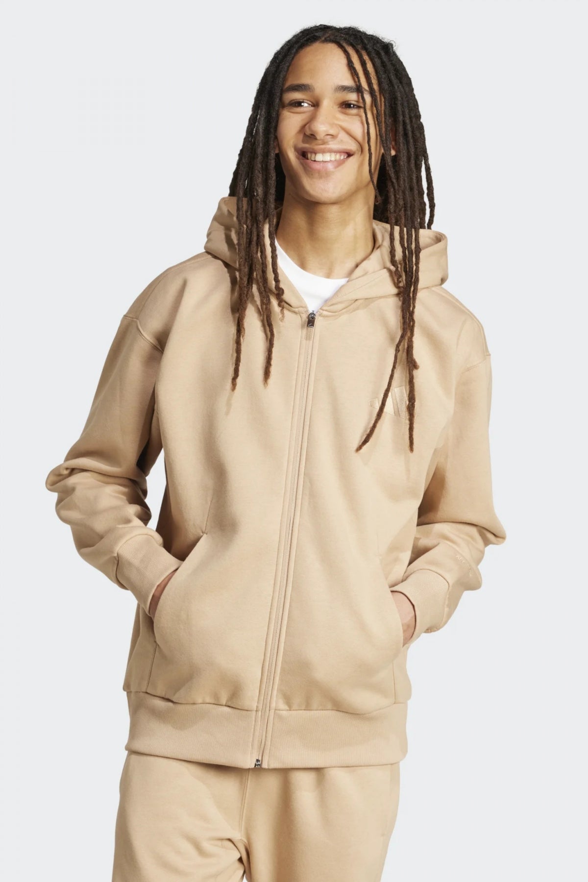 ADIDAS  M A SZN FL FZ  en color MARRON  (1)