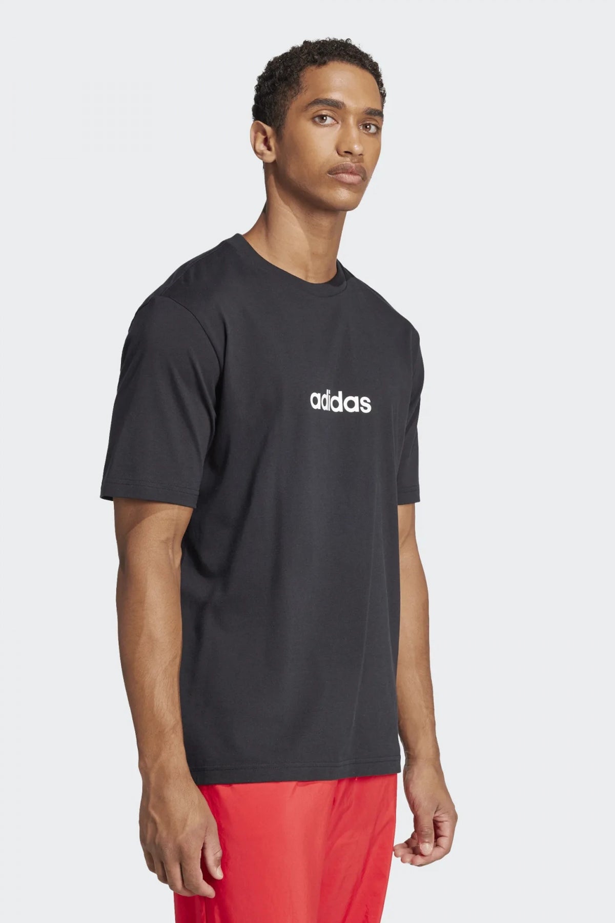 ADIDAS M LIN SJ T en color NEGRO  (4)