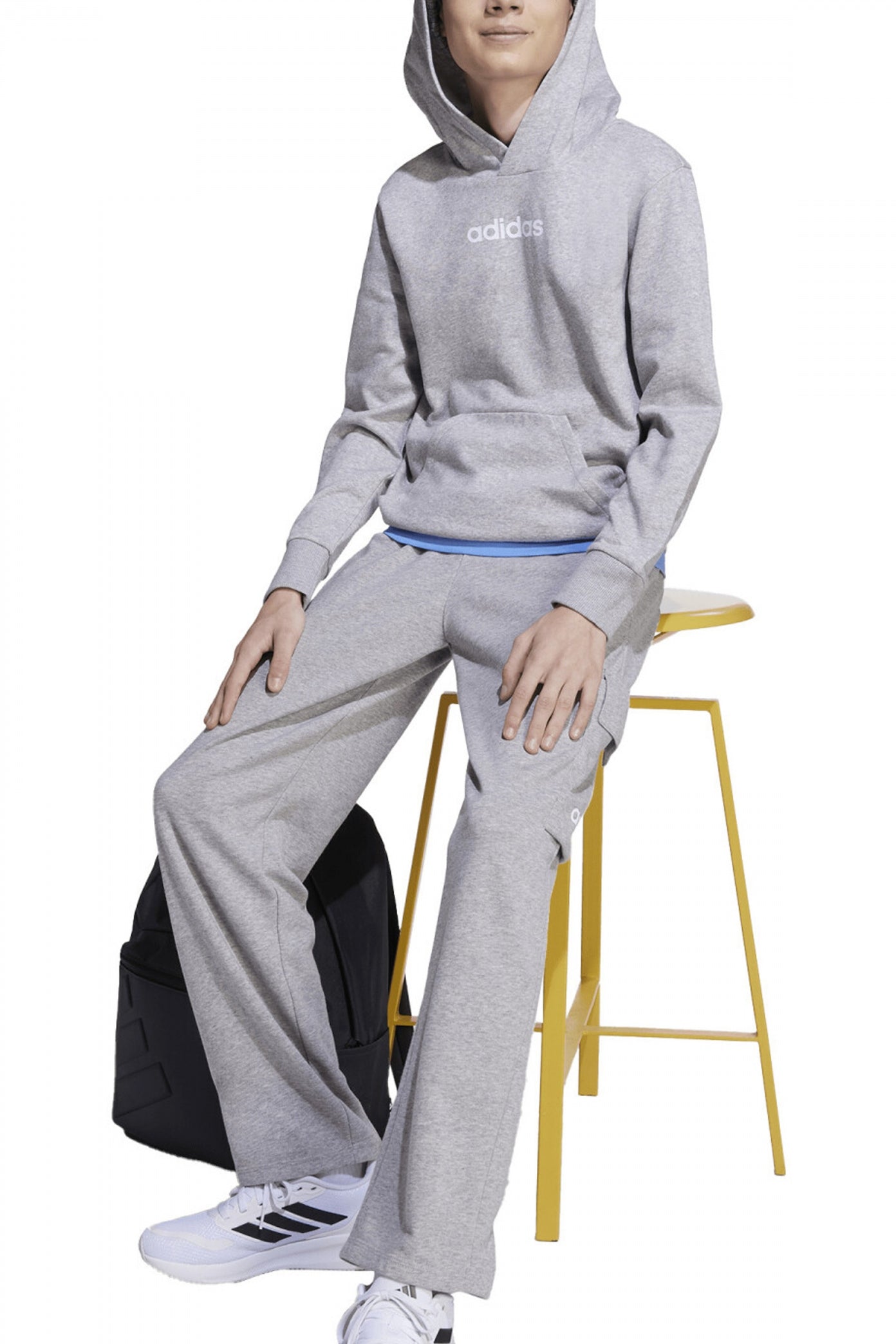 ADIDAS M LIN FL HD  en color GRIS  (1)
