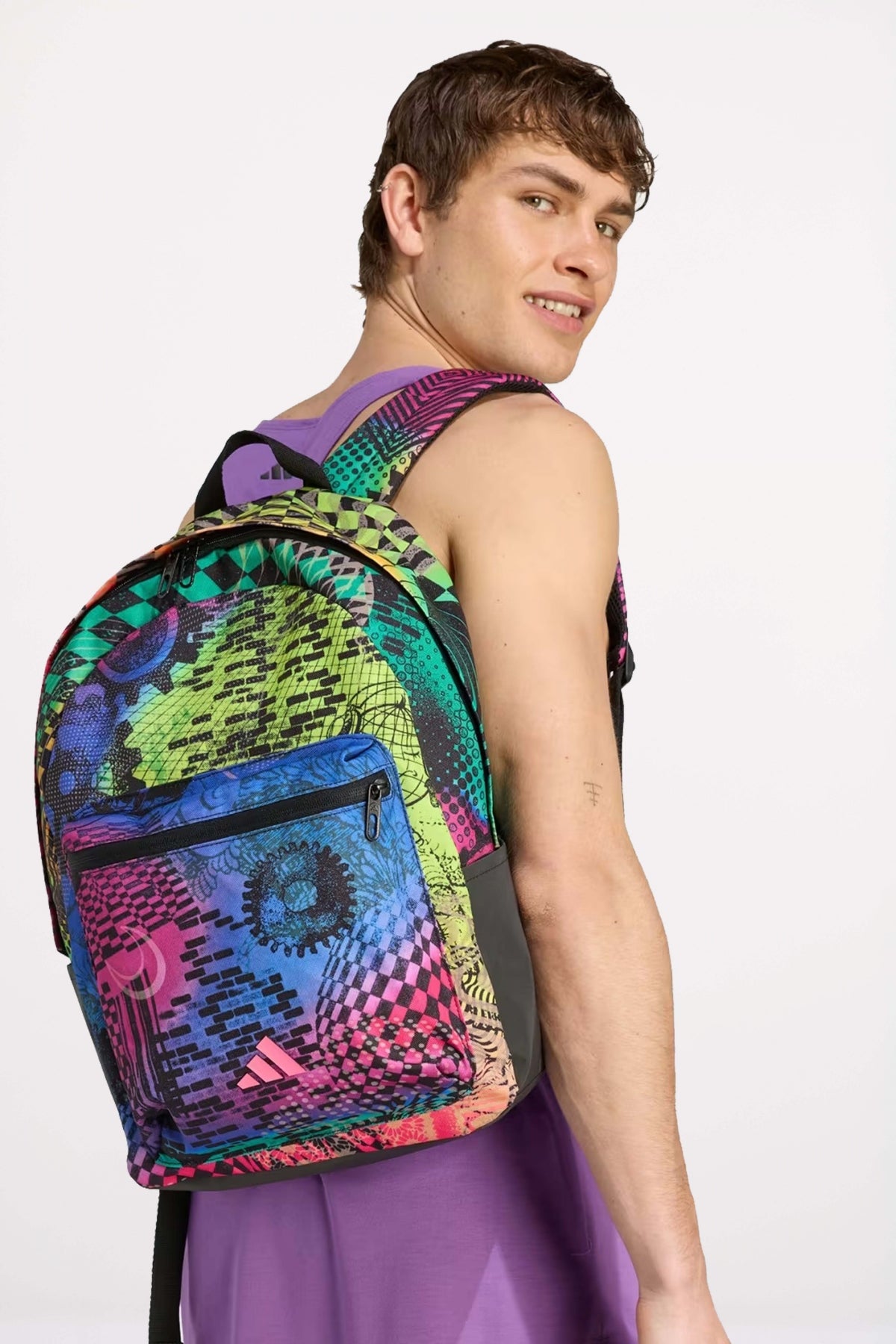 ADIDAS ADIDAS X JEREMY SCOTT PRIDE BACKPACK en color MULTICOLOR  (4)