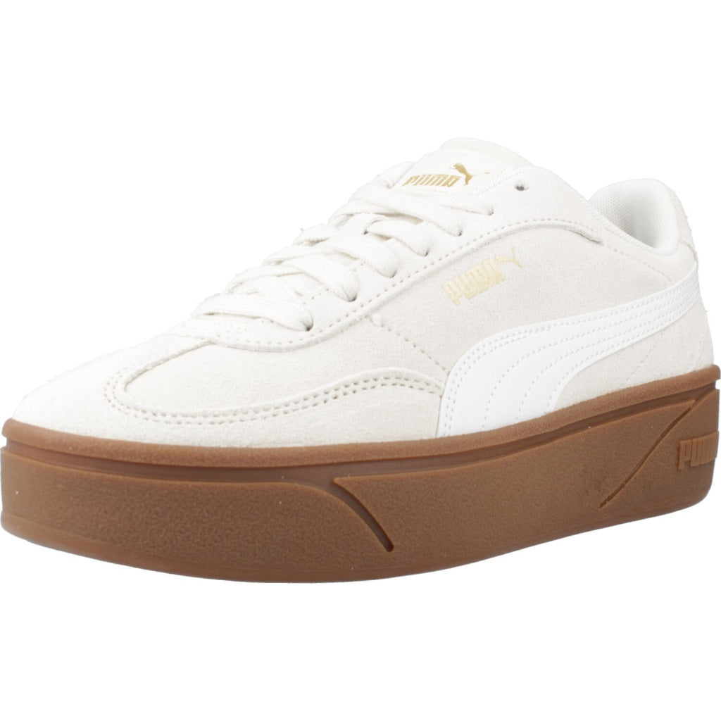 PUMA CLUB II ERA PLATFORM en color BEIS  (1)