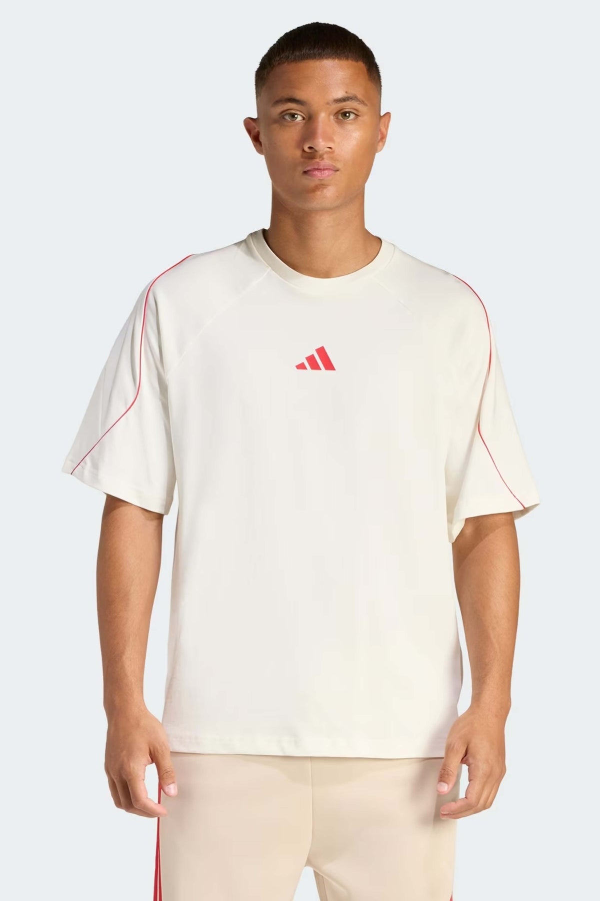 ADIDAS M STADIUM TEE en color BLANCO  (1)
