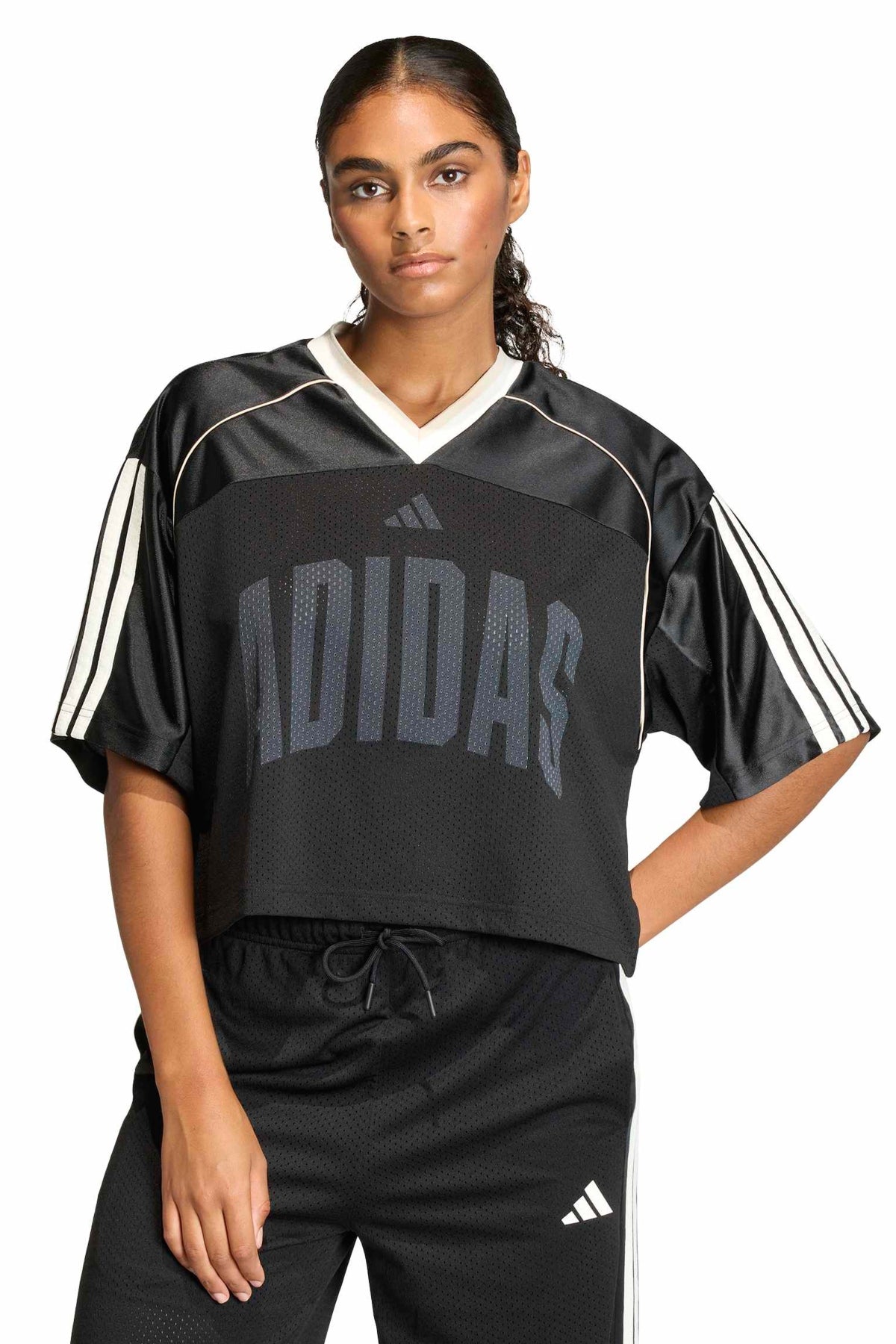 ADIDAS W STA SEAS TEE en color NEGRO  (1)