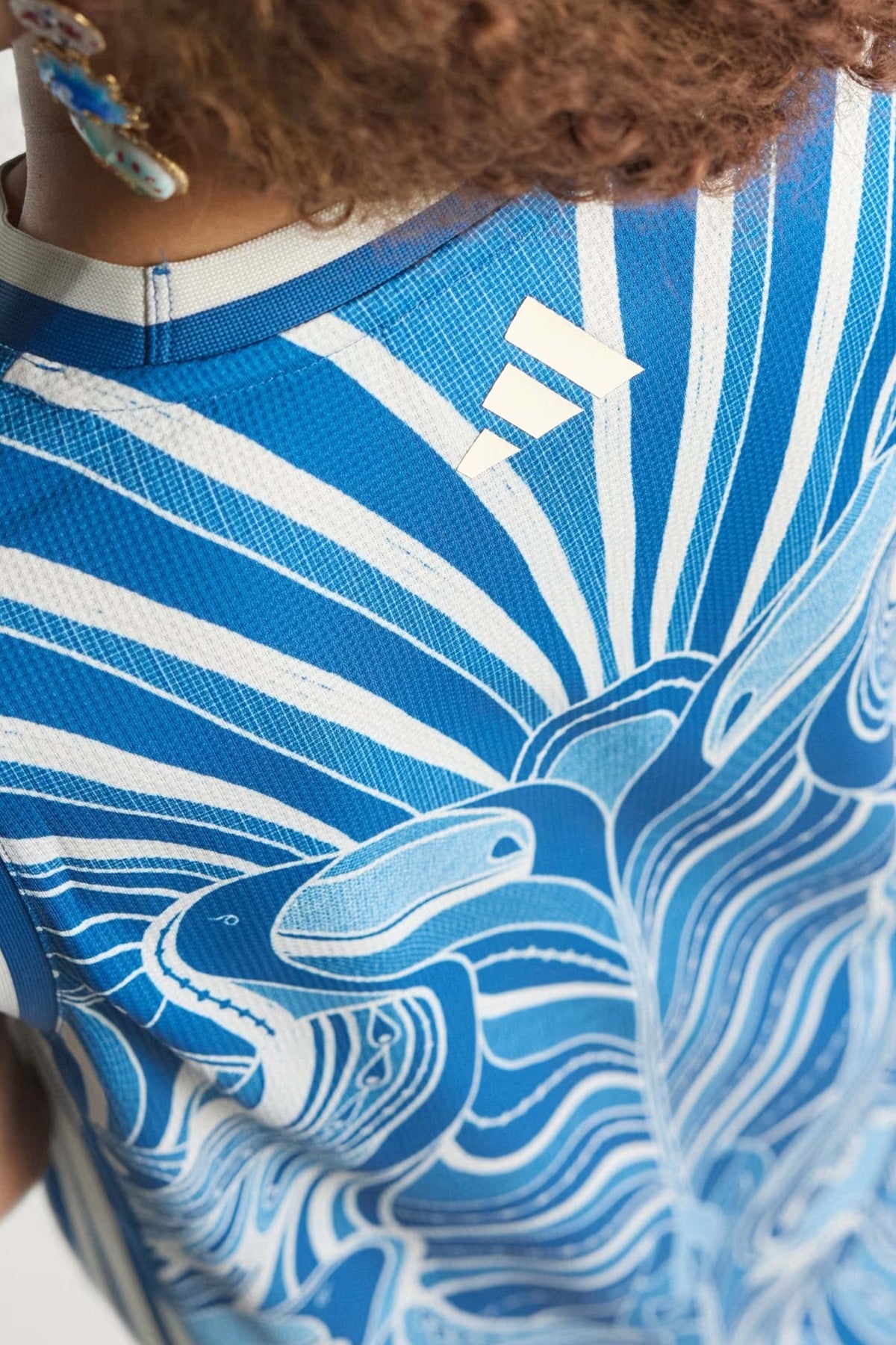 ADIDAS FARM PRM DRESS en color AZUL  (2)