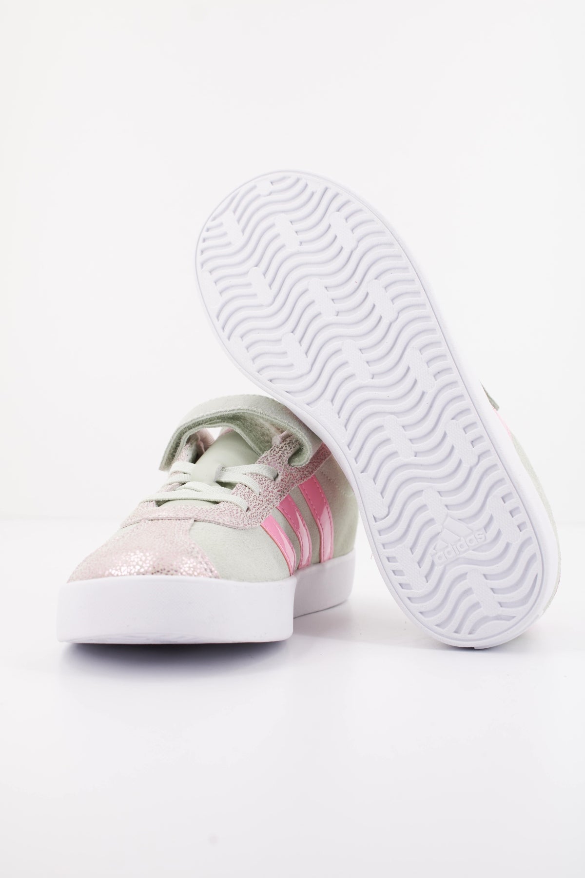ADIDAS IH VL COURT . EL C en color VERDE  (5)