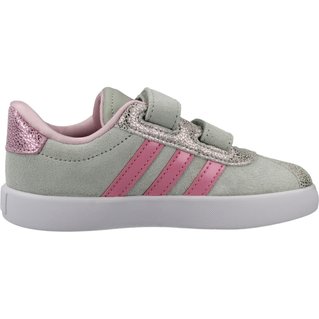 ADIDAS VL COURT . CF I en color VERDE  (4)