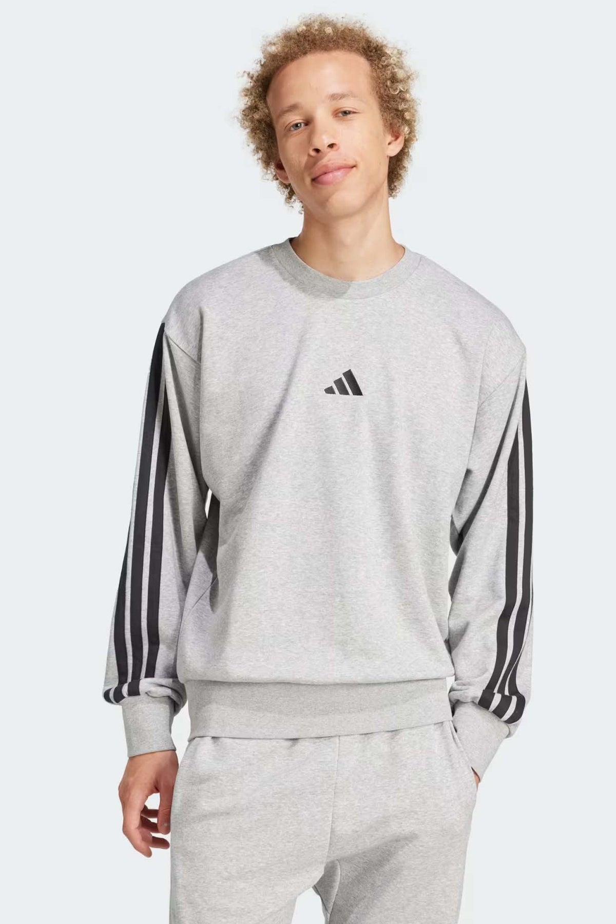 ADIDAS  S FT SWT  en color GRIS  (3)