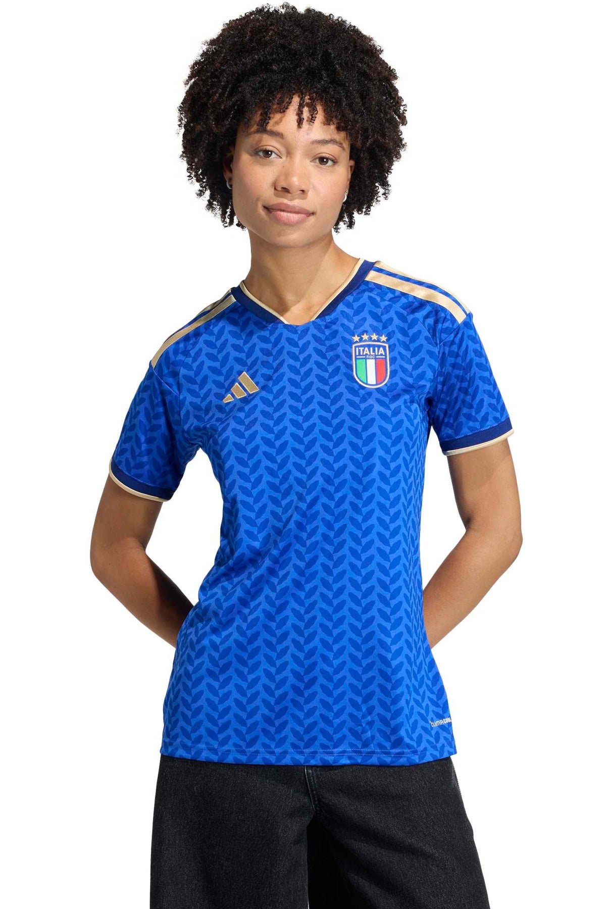 ADIDAS JY FIGC H JSY W en color AZUL  (1)