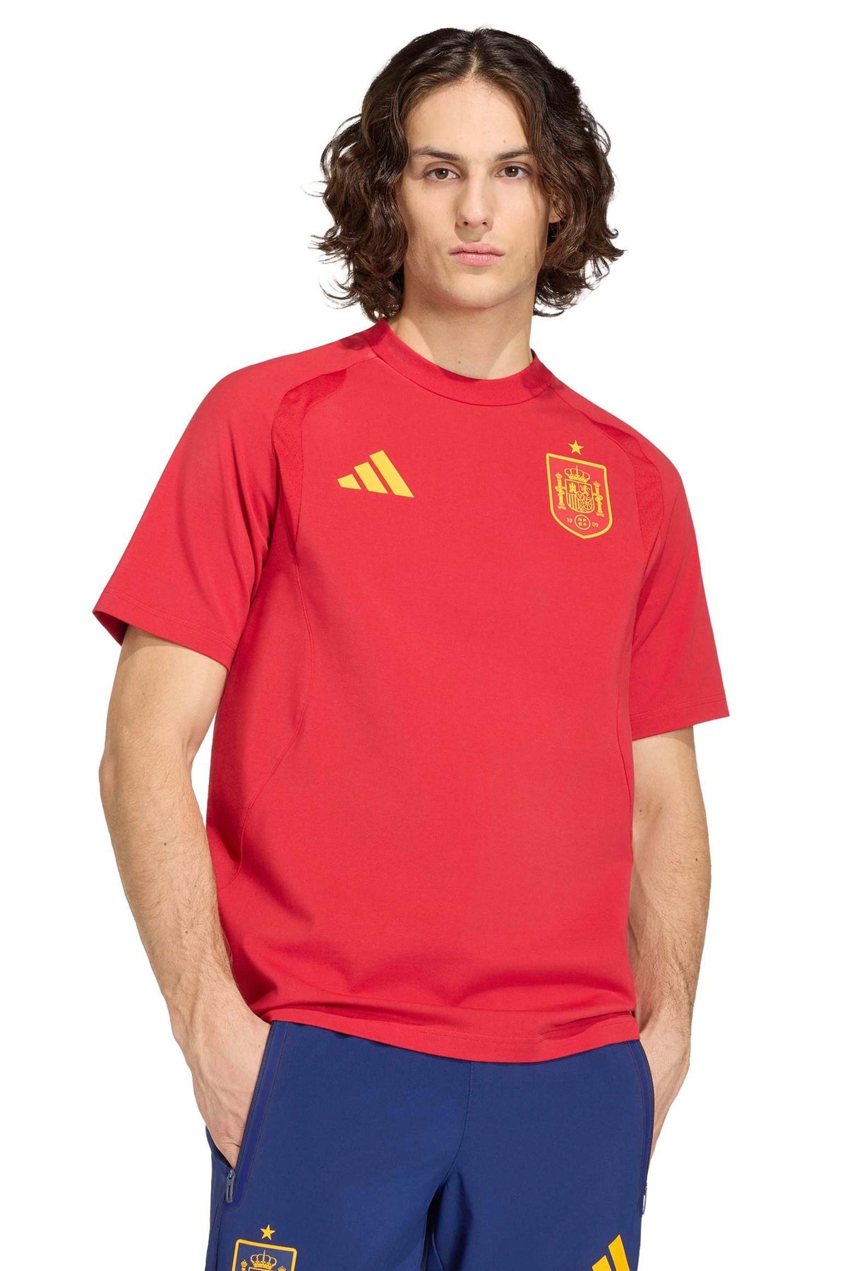 ADIDAS JZ FEF TT TEE en color ROJO  (1)