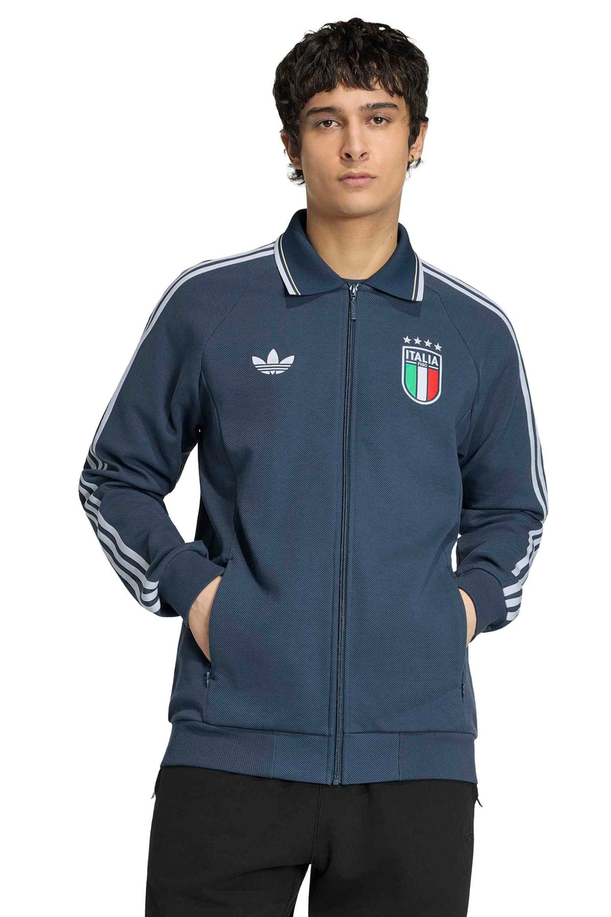 ADIDAS JY FIGC A OG JK en color AZUL  (4)