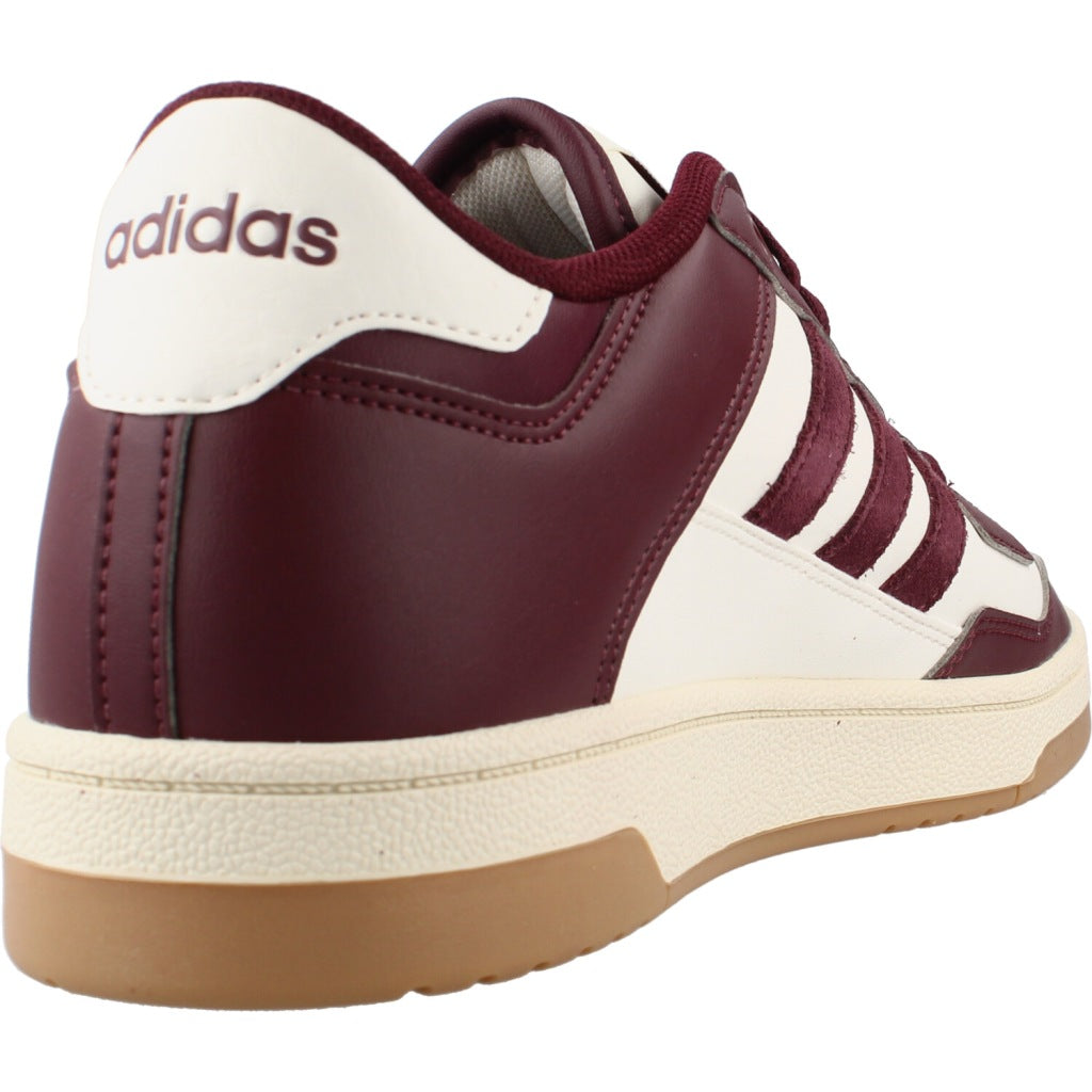 ADIDAS RAPID COURT LOW en color BURDEOS  (3)
