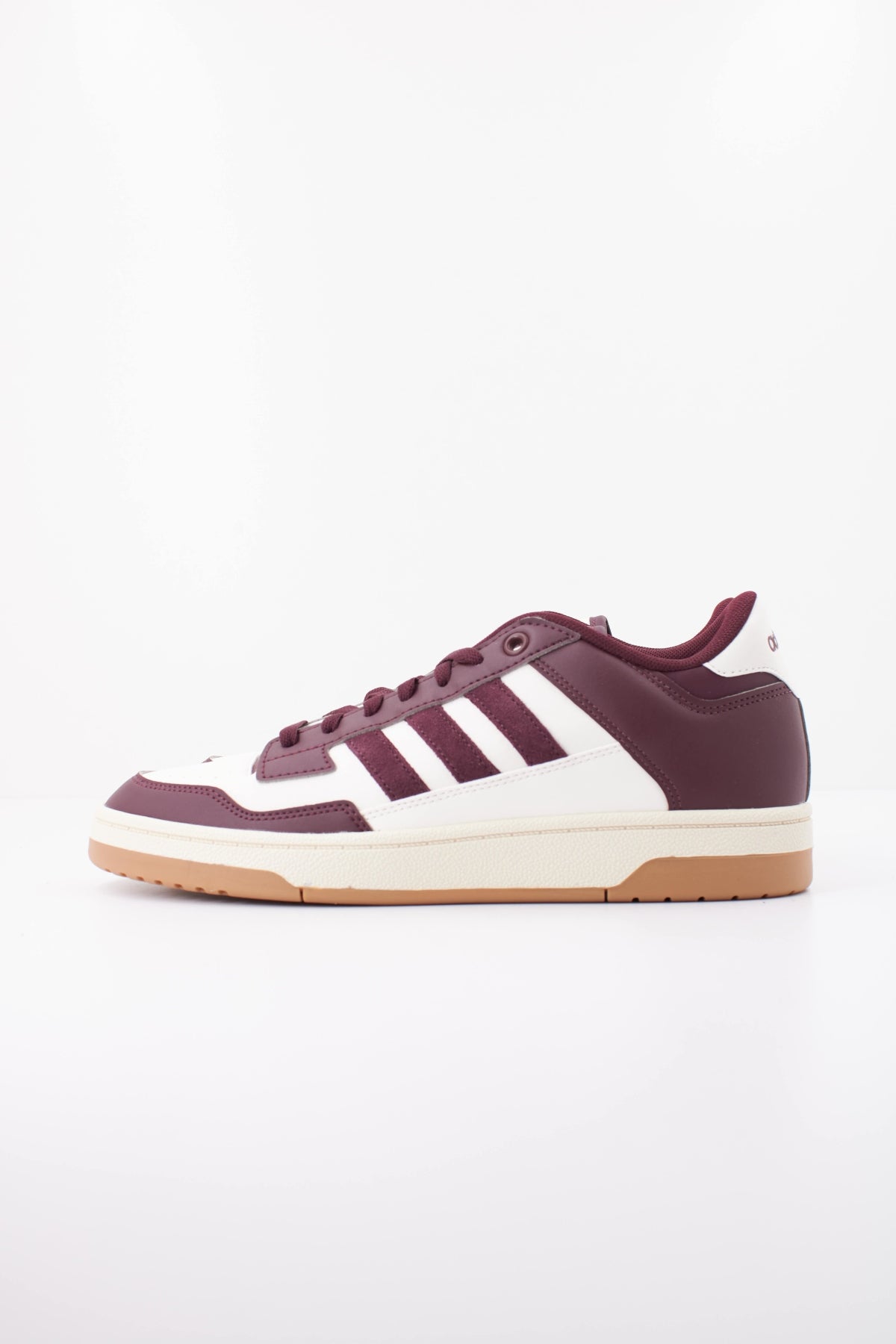 ADIDAS RAPID COURT LOW en color BURDEOS  (1)