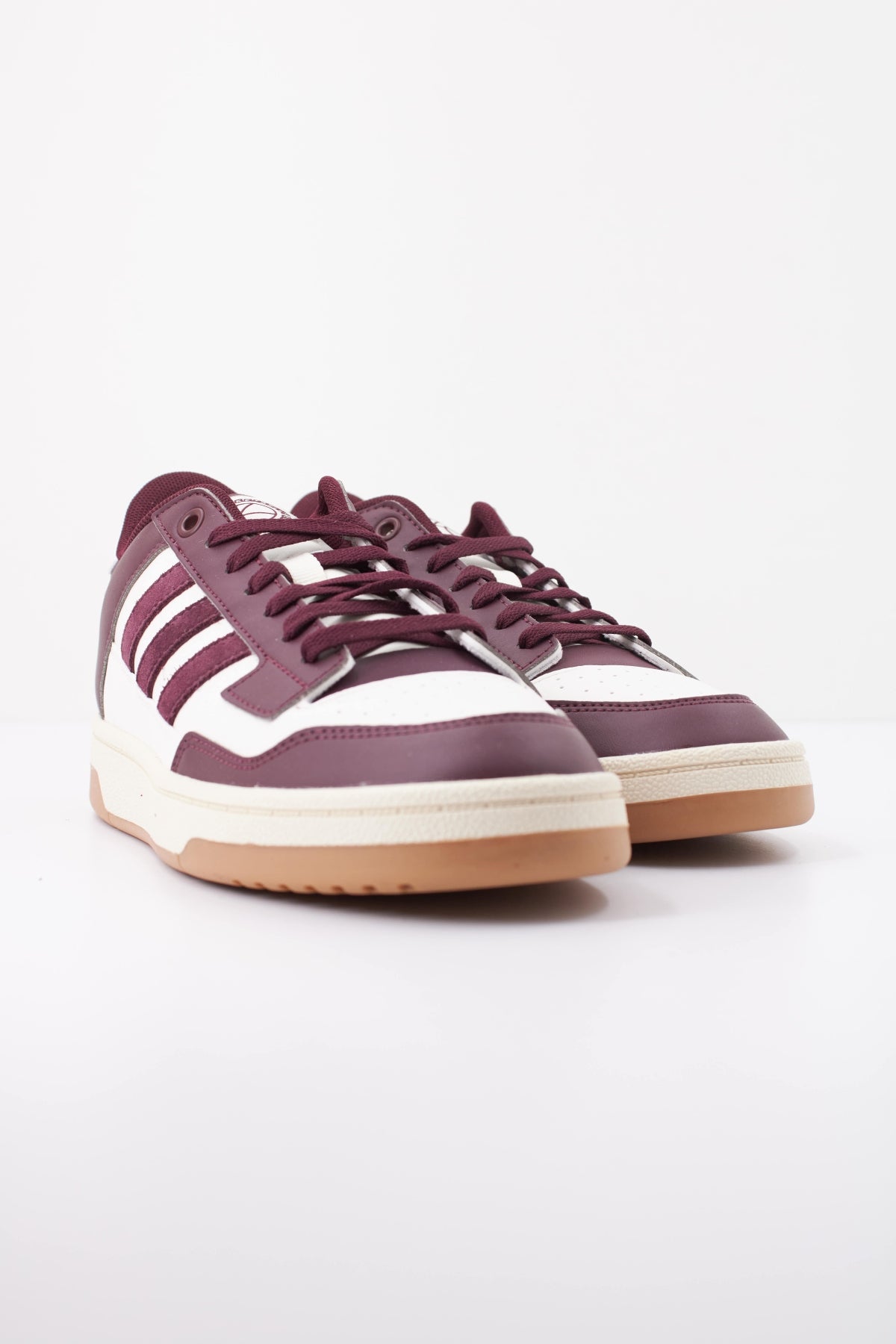 ADIDAS RAPID COURT LOW en color BURDEOS  (2)