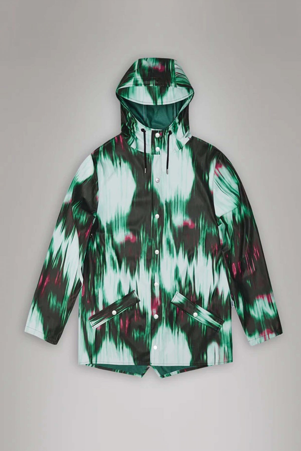 RAINS JACKET W en color VERDE  (2)
