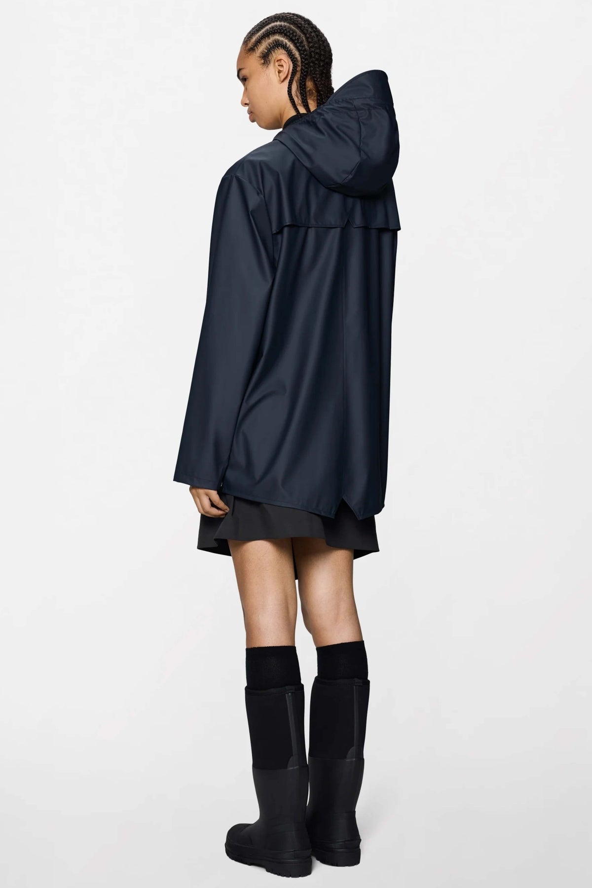 RAINS JACKET W en color AZUL  (2)