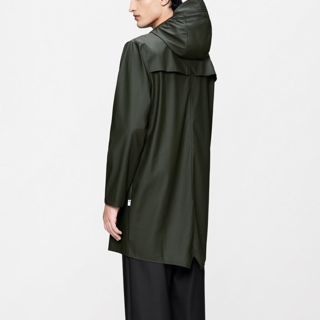 RAINS R LONG JACKET W en color AZUL  (5)