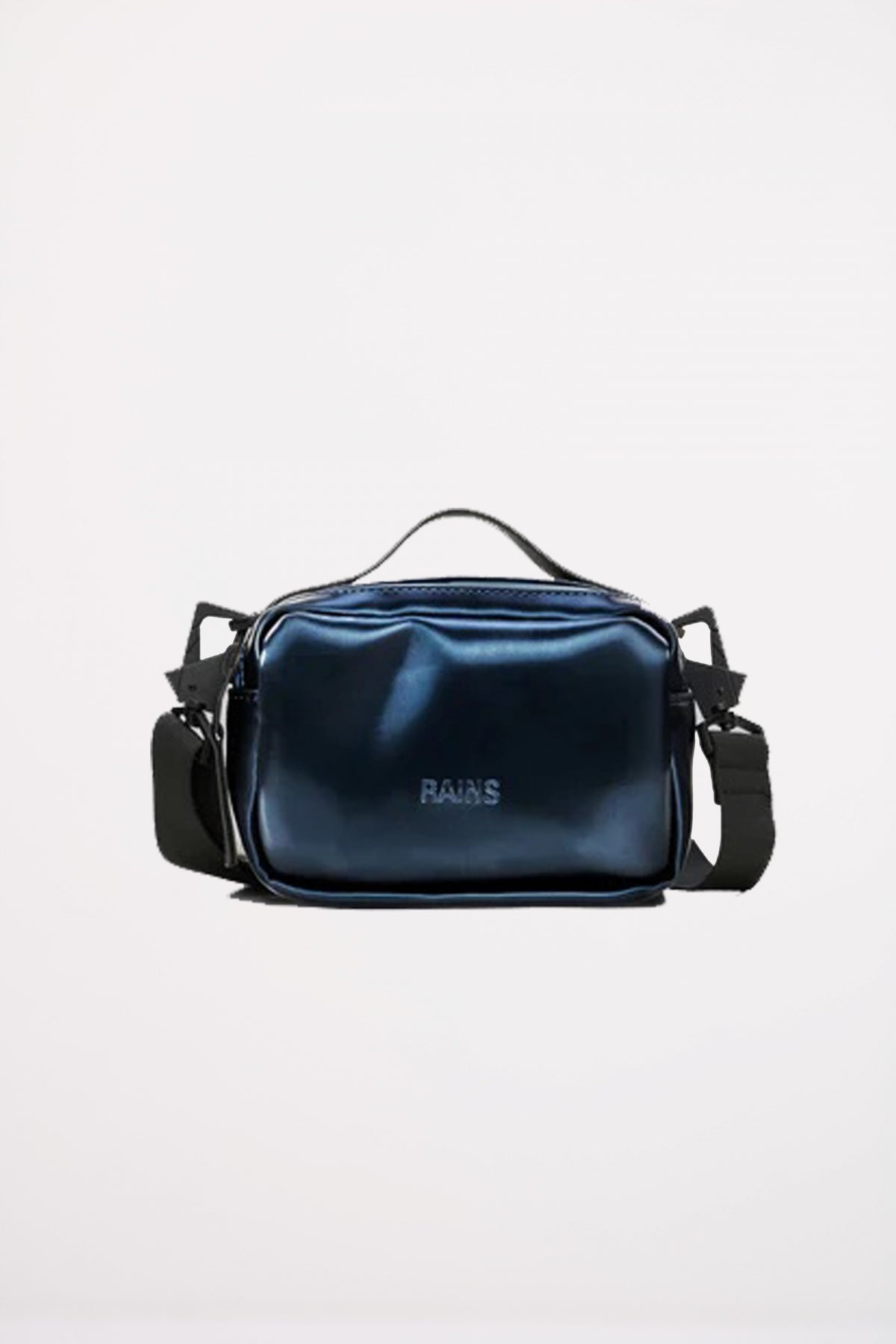 RAINS  BOX BAG MICRO W  en color AZUL  (1)