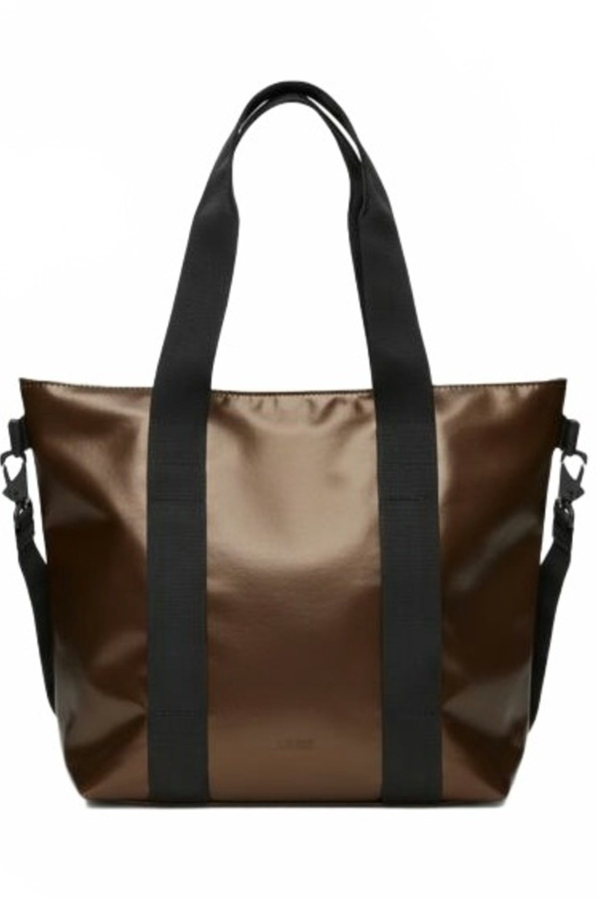 RAINS R TOTE BAG MINI W en color MARRON  (4)