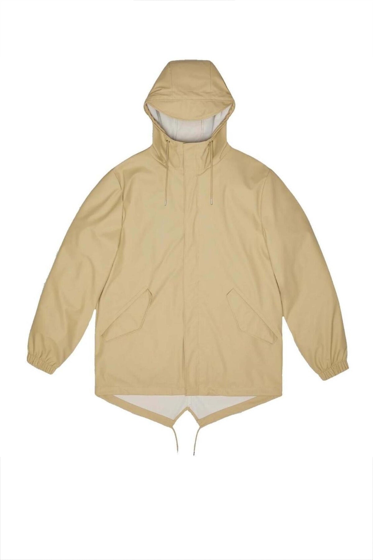 RAINS FISHTAIL JACKET W en color BEIS  (3)