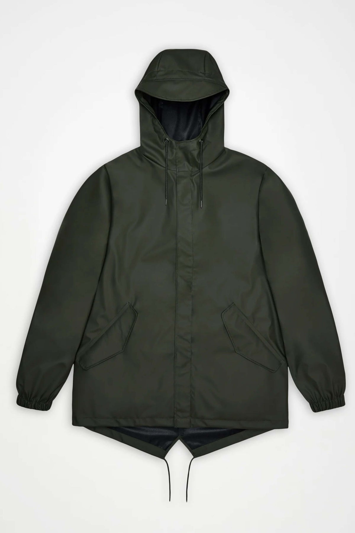 RAINS FISHTAIL JACKET W en color VERDE  (8)