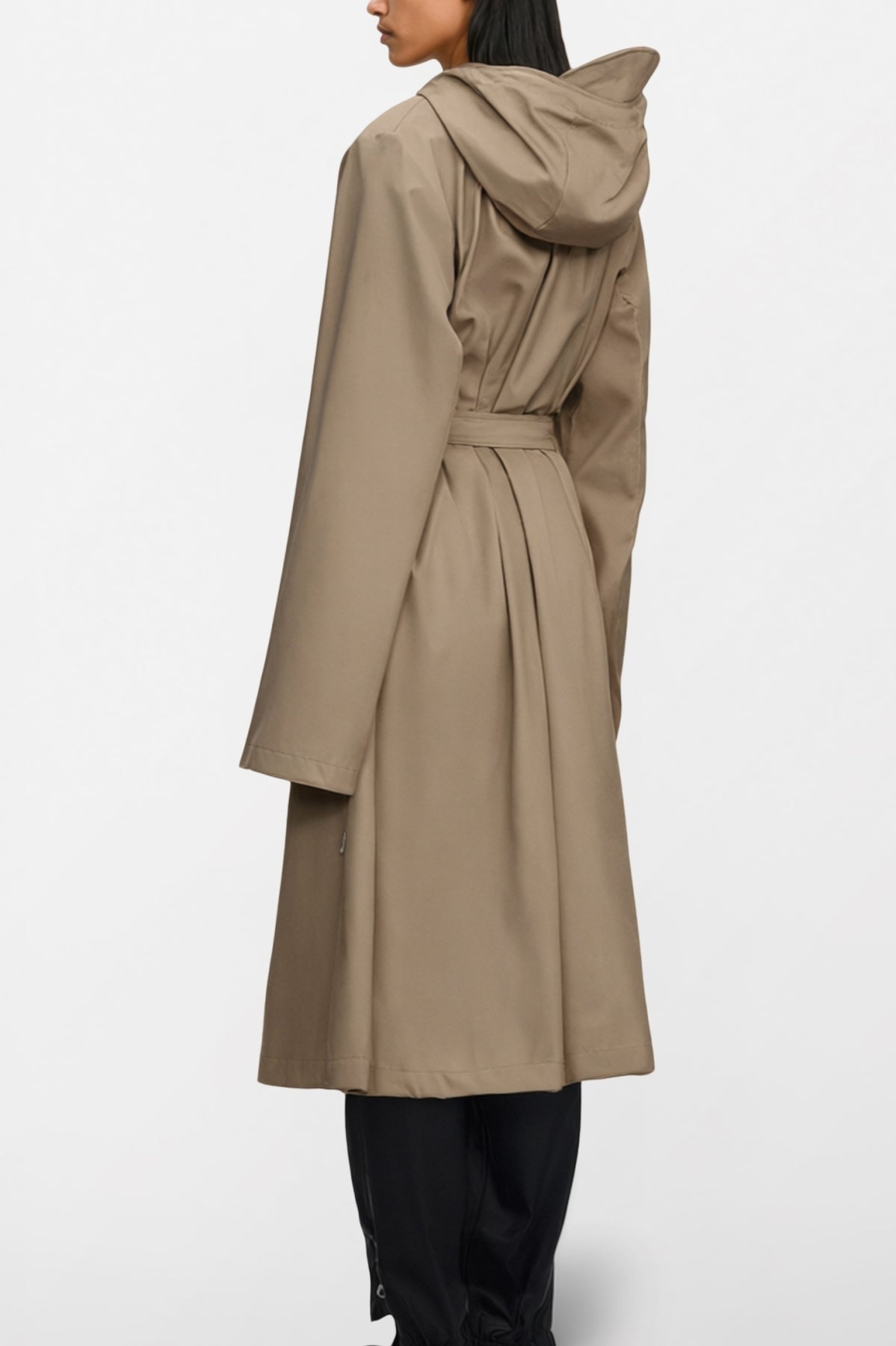RAINS R LONGER W JACKET W en color MARRON CLARO  (3)