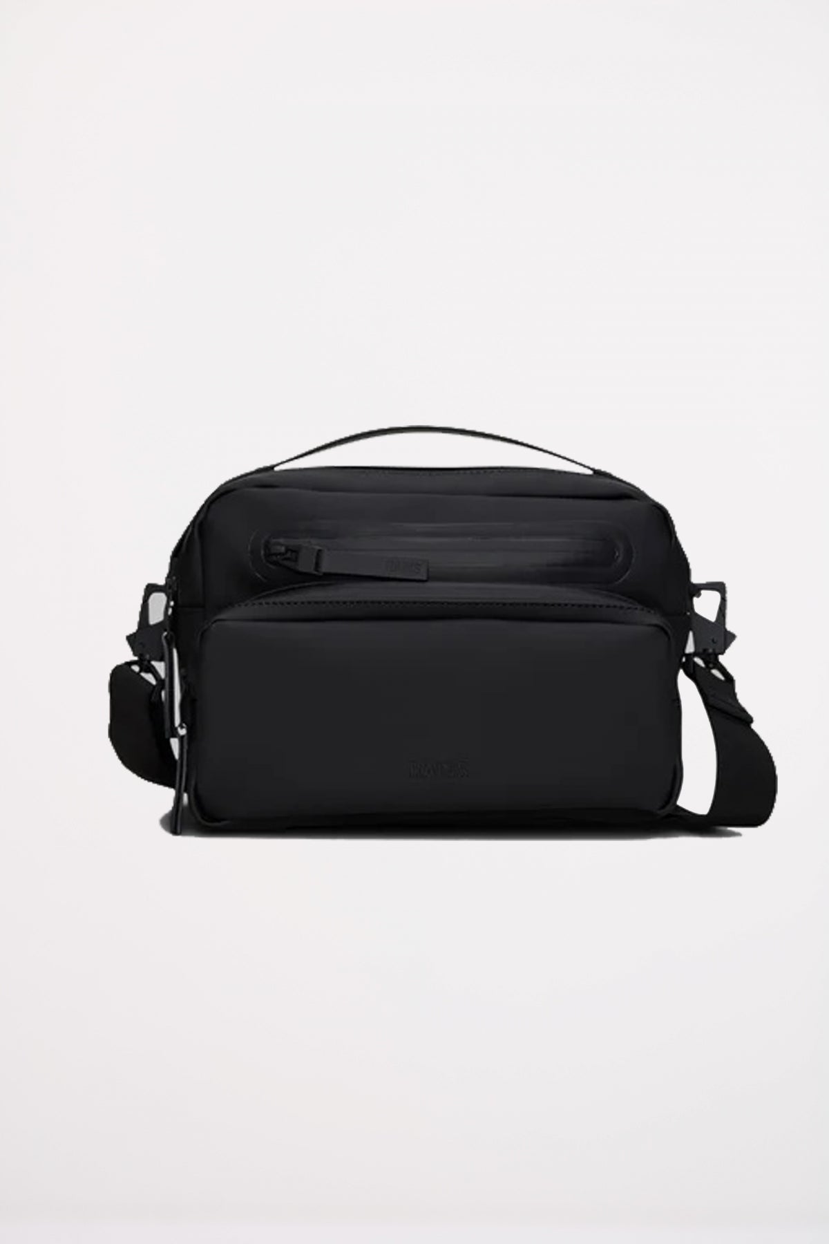 RAINS CARGO BOX BAG W en color NEGRO  (1)