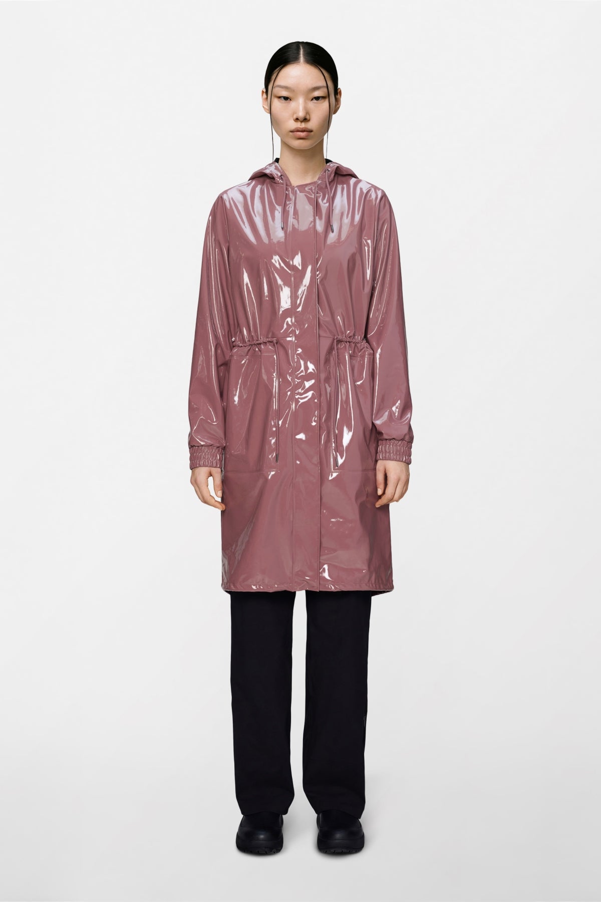 RAINS R STRING W PARKA W en color ROSA  (1)