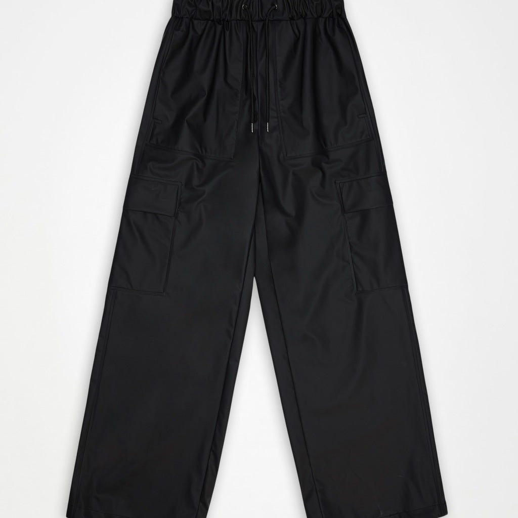 RAINS R CARGO RAIN PANTS WIDE W en color NEGRO  (6)