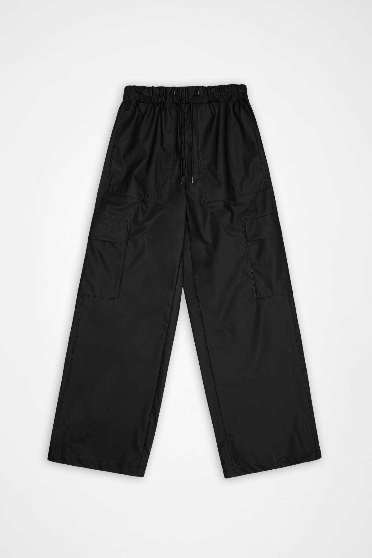 RAINS R CARGO RAIN PANTS WIDE W en color NEGRO  (3)